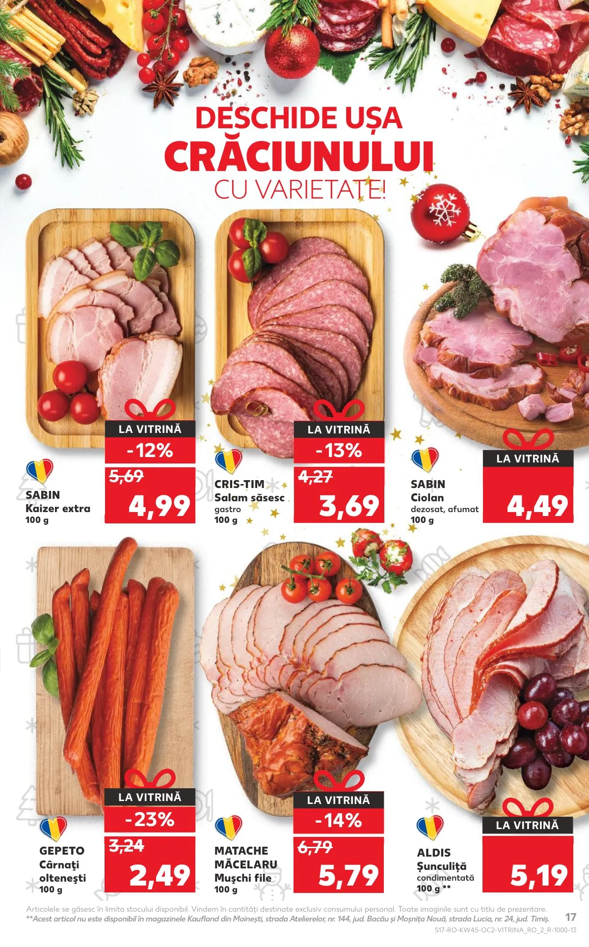 Kaufland akciós újság Románia 11.05–11.11 – 17. oldal