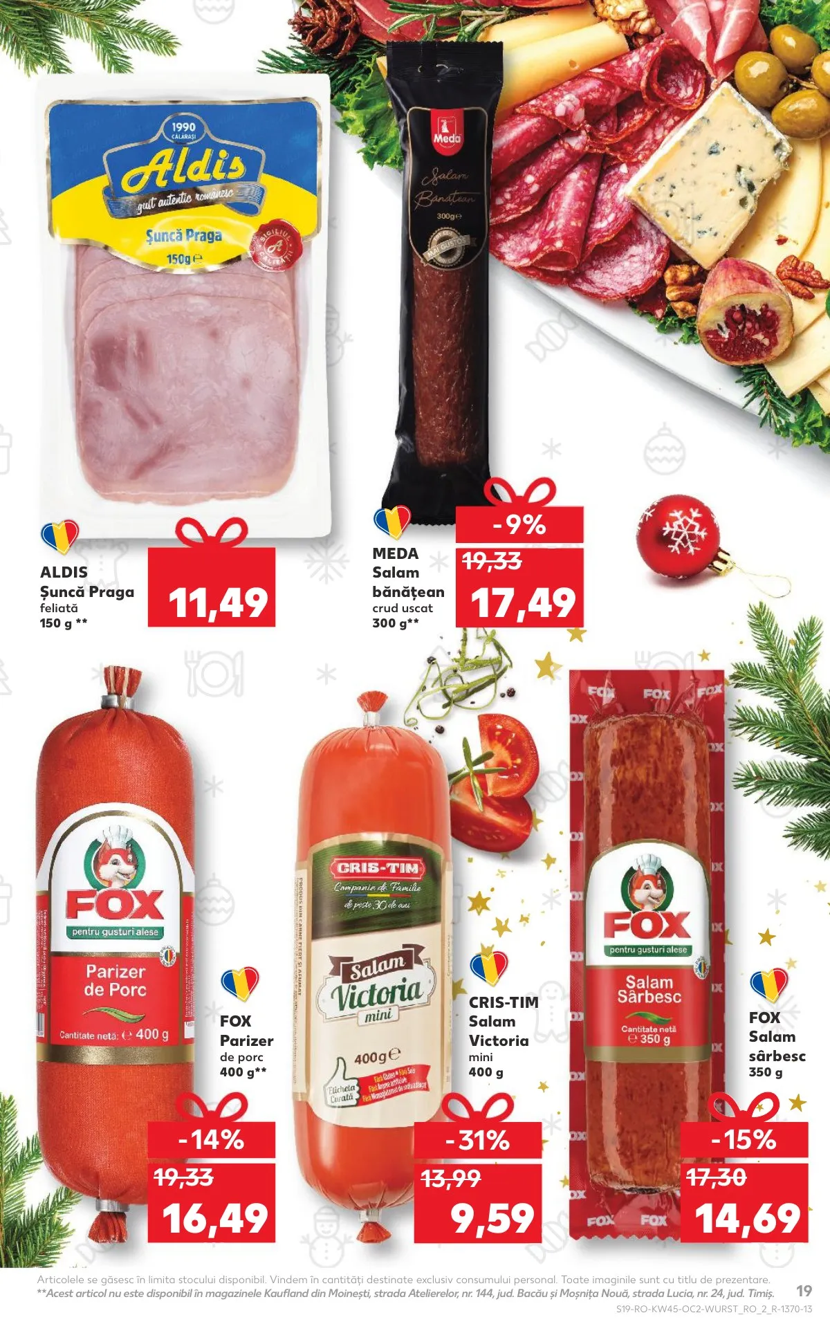 Kaufland akciós újság Románia 11.05–11.11 – 19. oldal