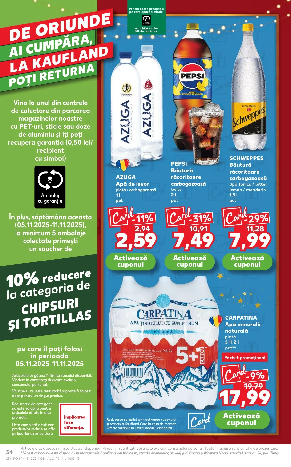 Kaufland akciós újság Románia 11.05–11.11 – 34. oldal