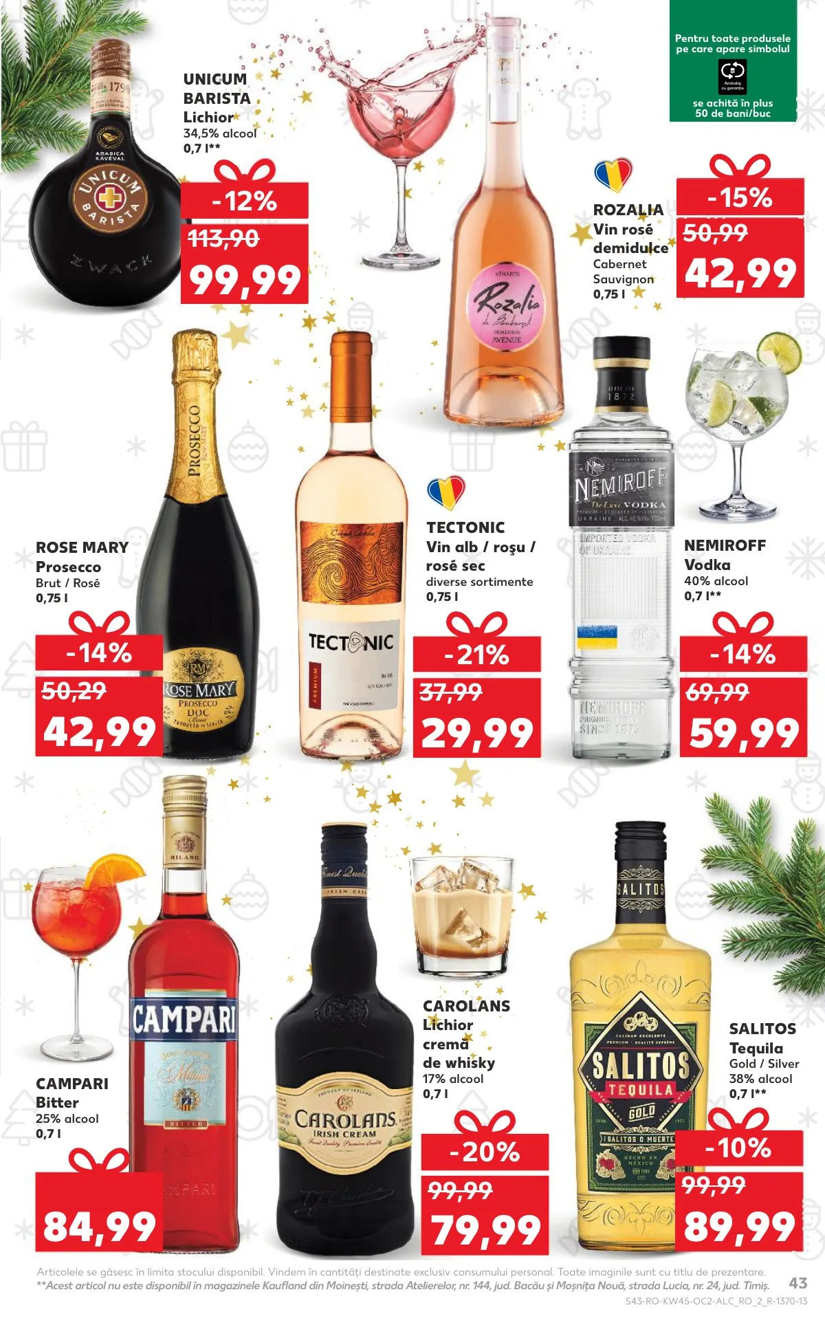 Kaufland akciós újság Románia 11.05–11.11 – 43. oldal