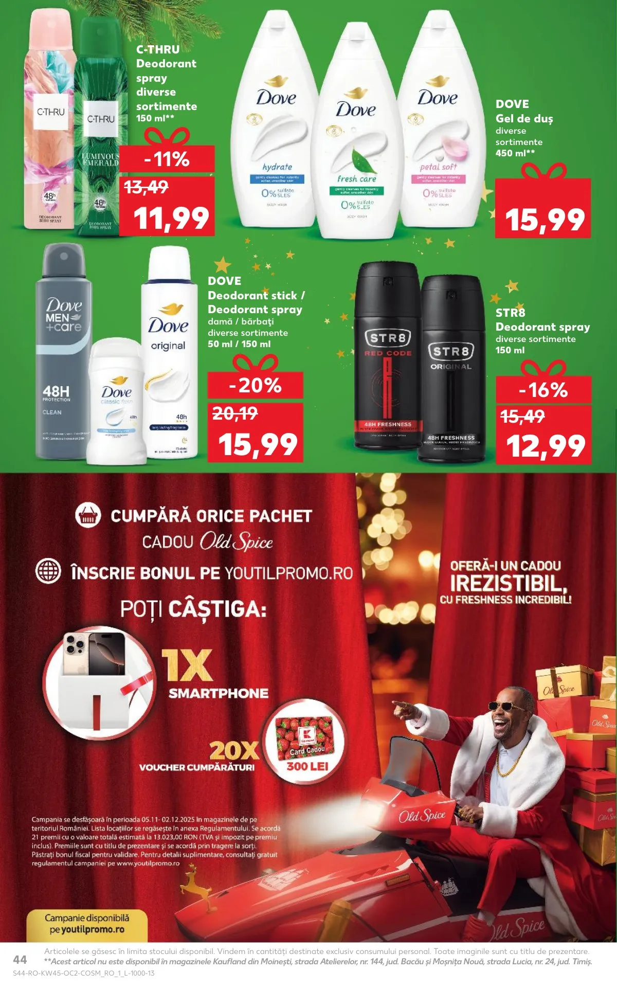 Kaufland akciós újság Románia 11.05–11.11 – 44. oldal