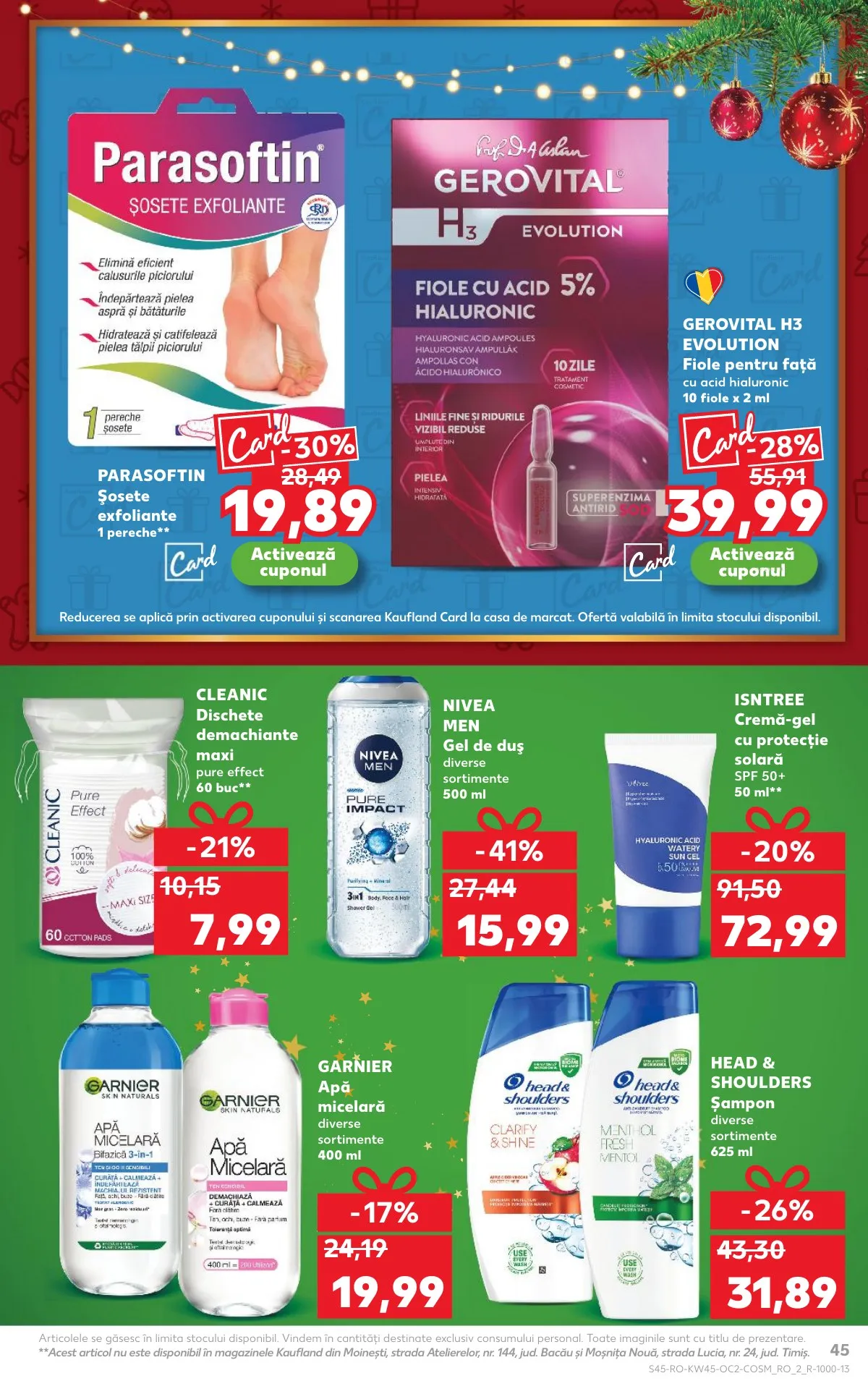 Kaufland akciós újság Románia 11.05–11.11 – 45. oldal
