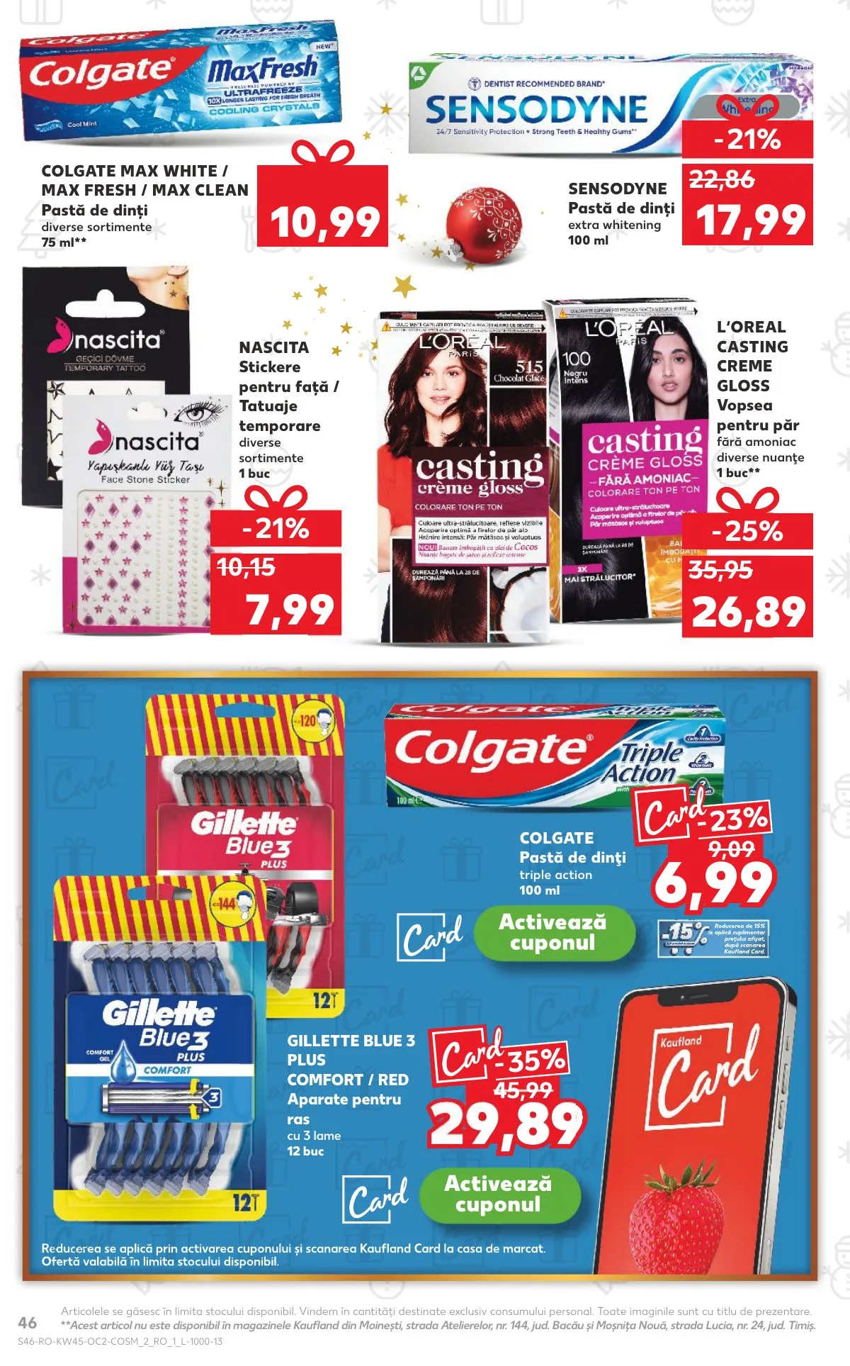 Kaufland akciós újság Románia 11.05–11.11 – 46. oldal