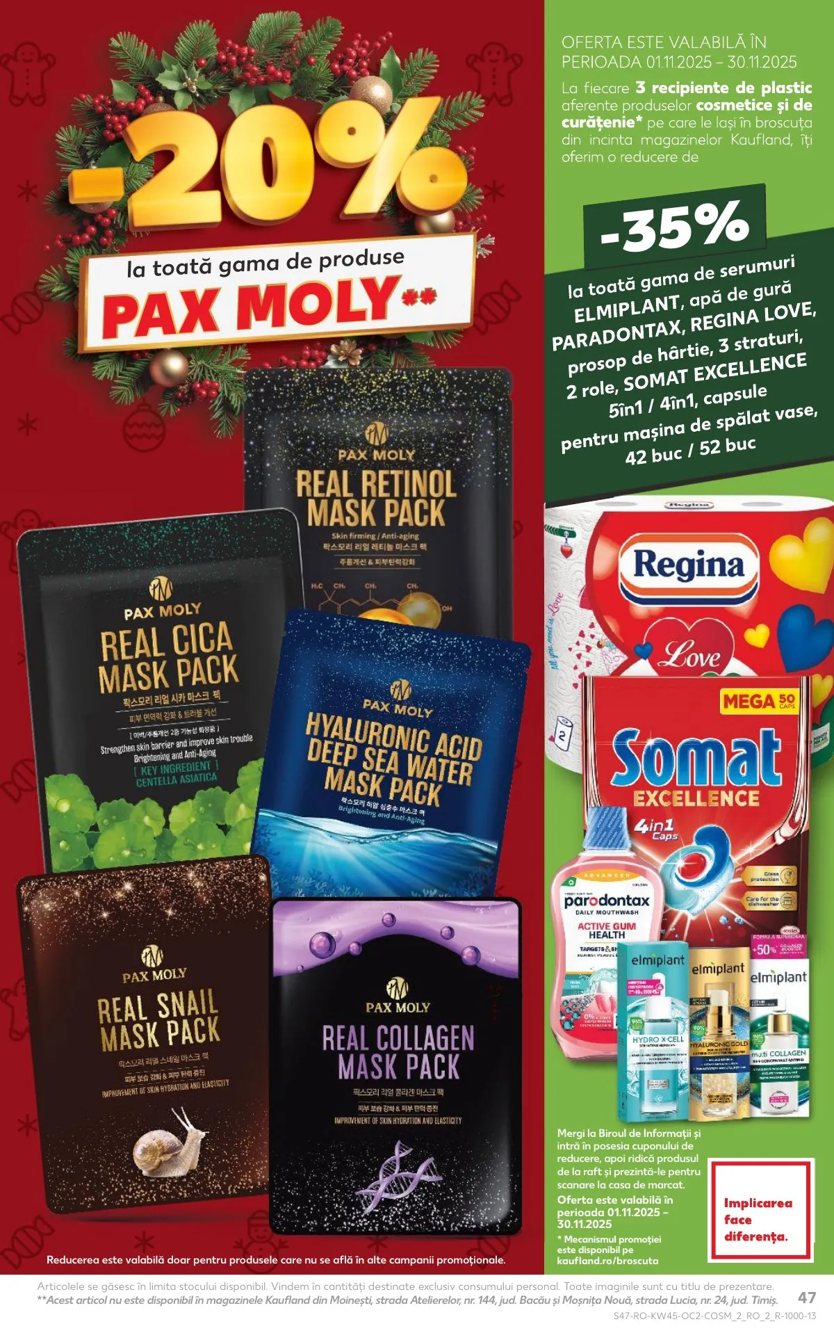 Kaufland akciós újság Románia 11.05–11.11 – 47. oldal