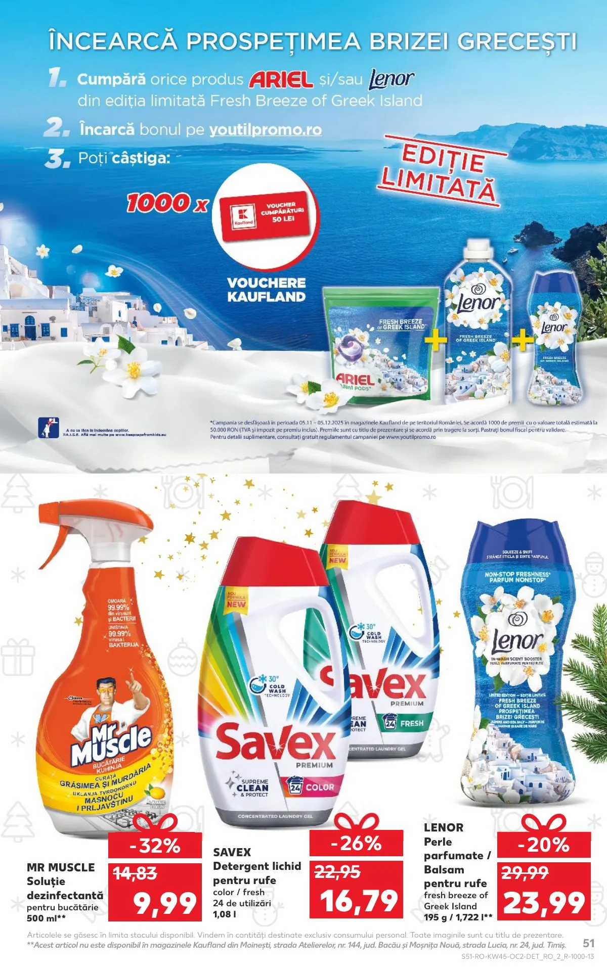 Kaufland akciós újság Románia 11.05–11.11 – 51. oldal