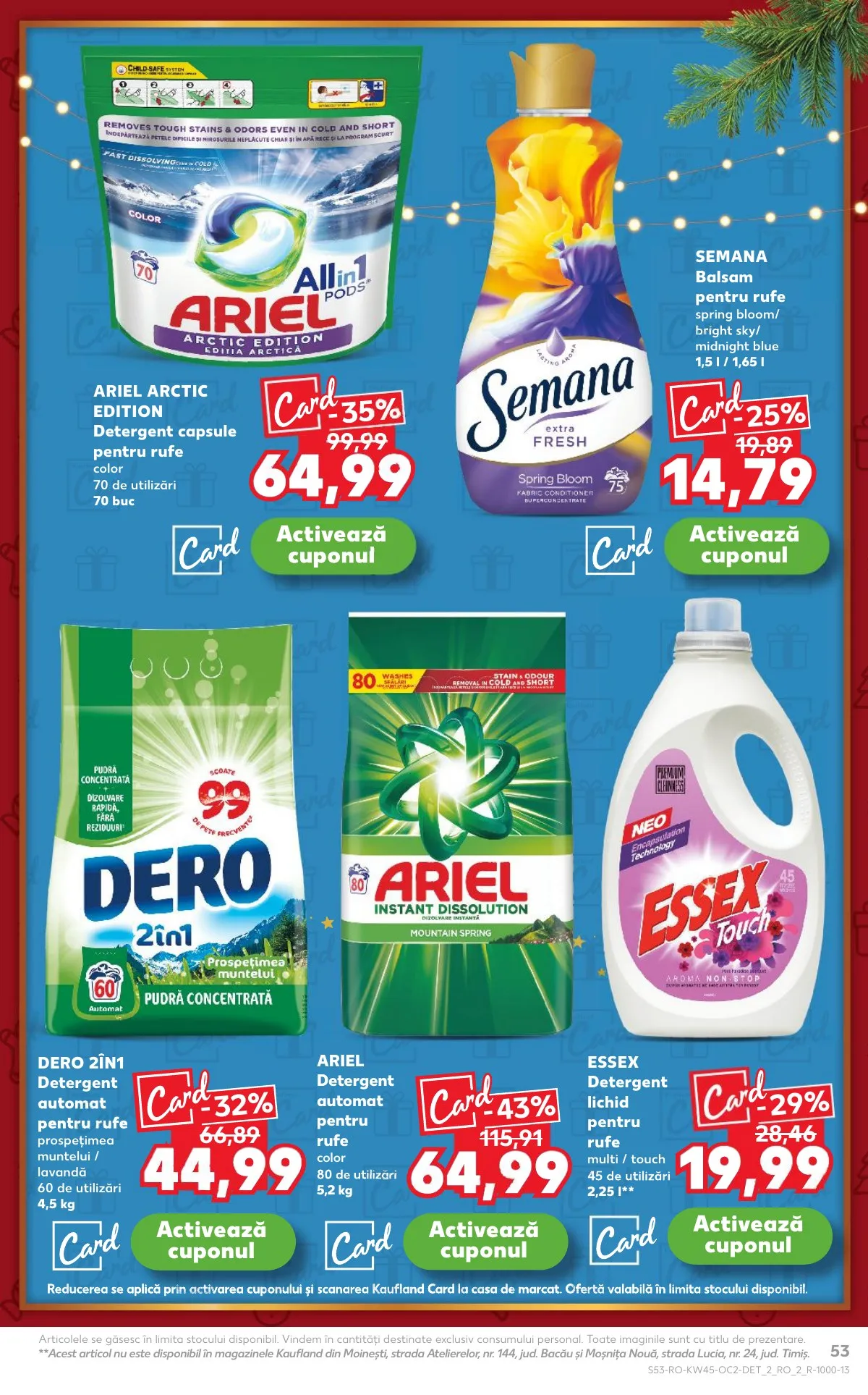 Kaufland akciós újság Románia 11.05–11.11 – 53. oldal