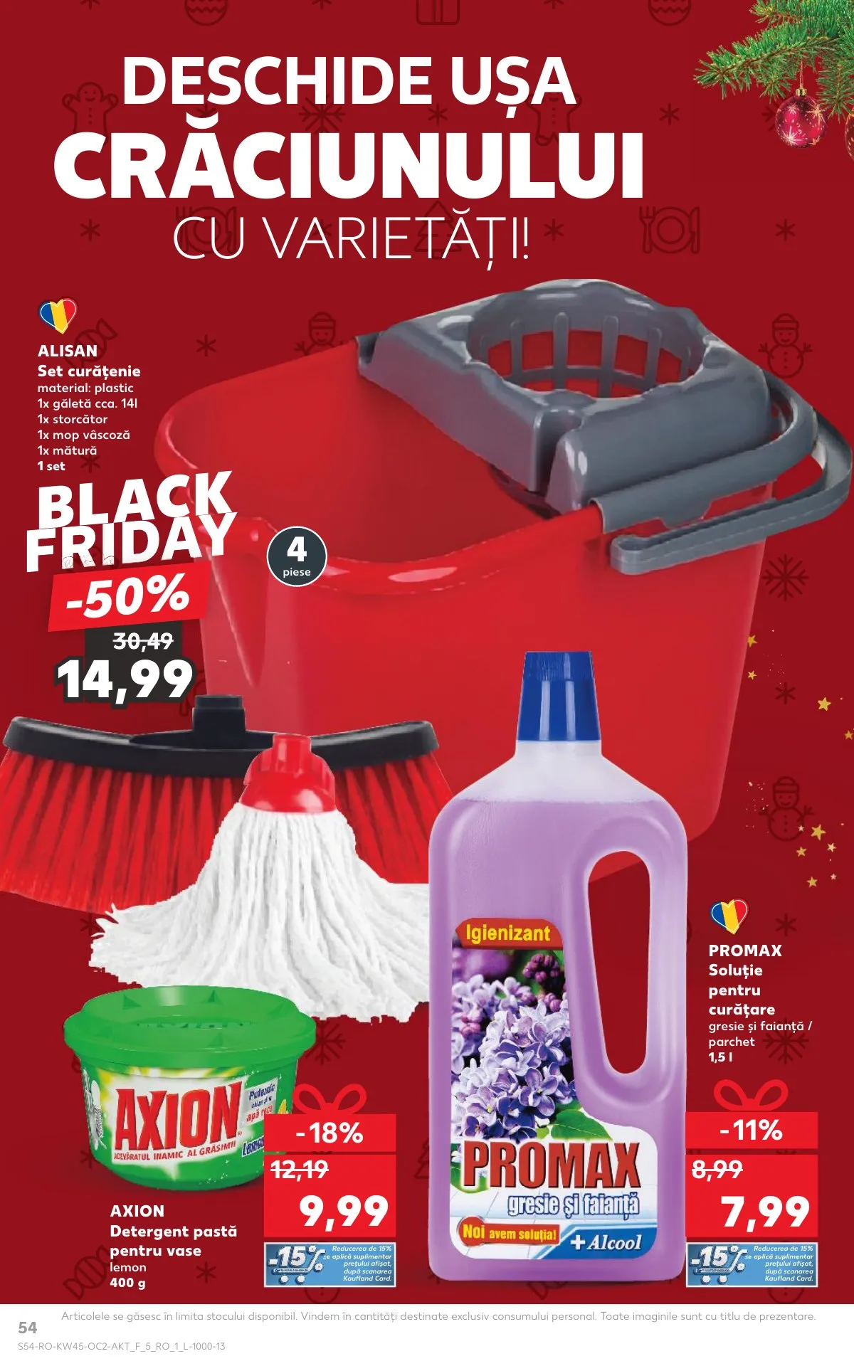 Kaufland akciós újság Románia 11.05–11.11 – 54. oldal