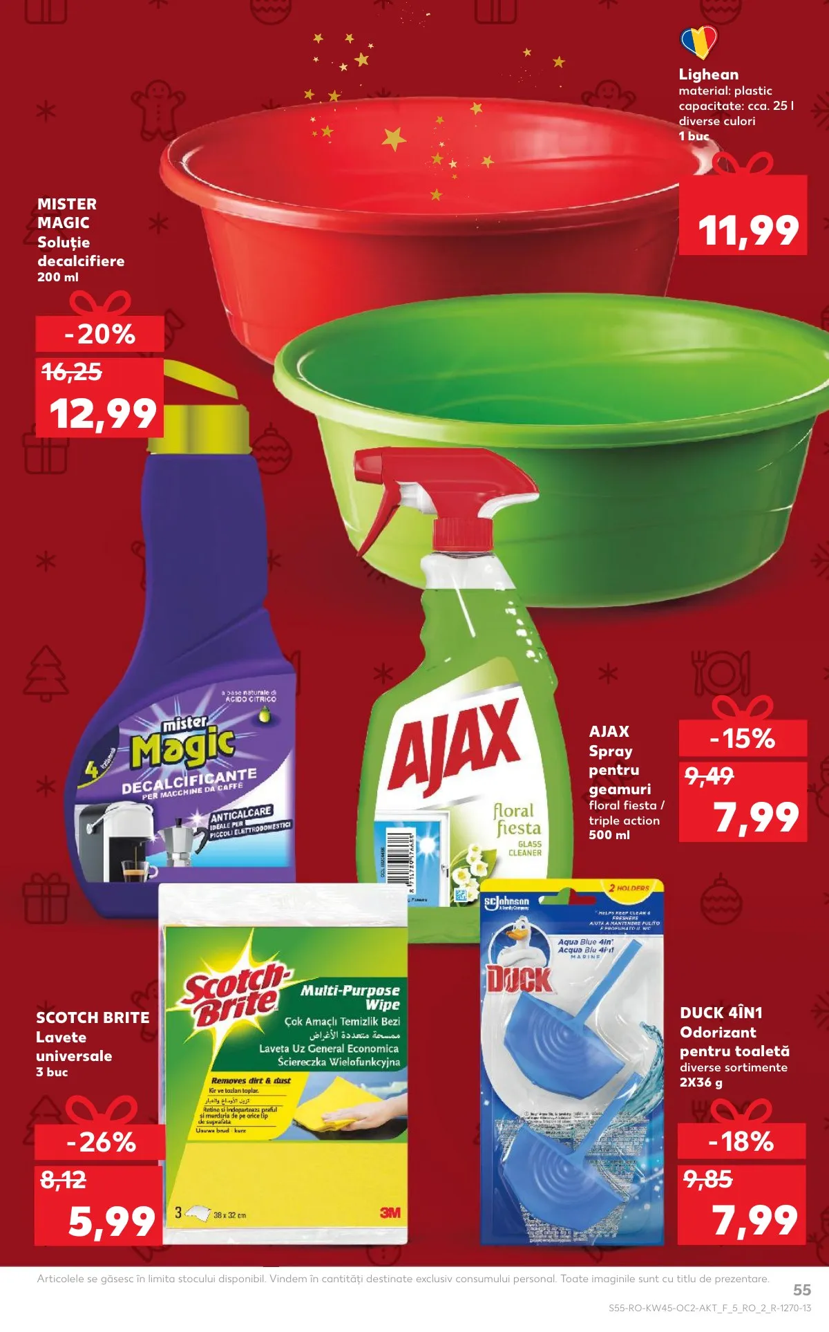 Kaufland akciós újság Románia 11.05–11.11 – 55. oldal