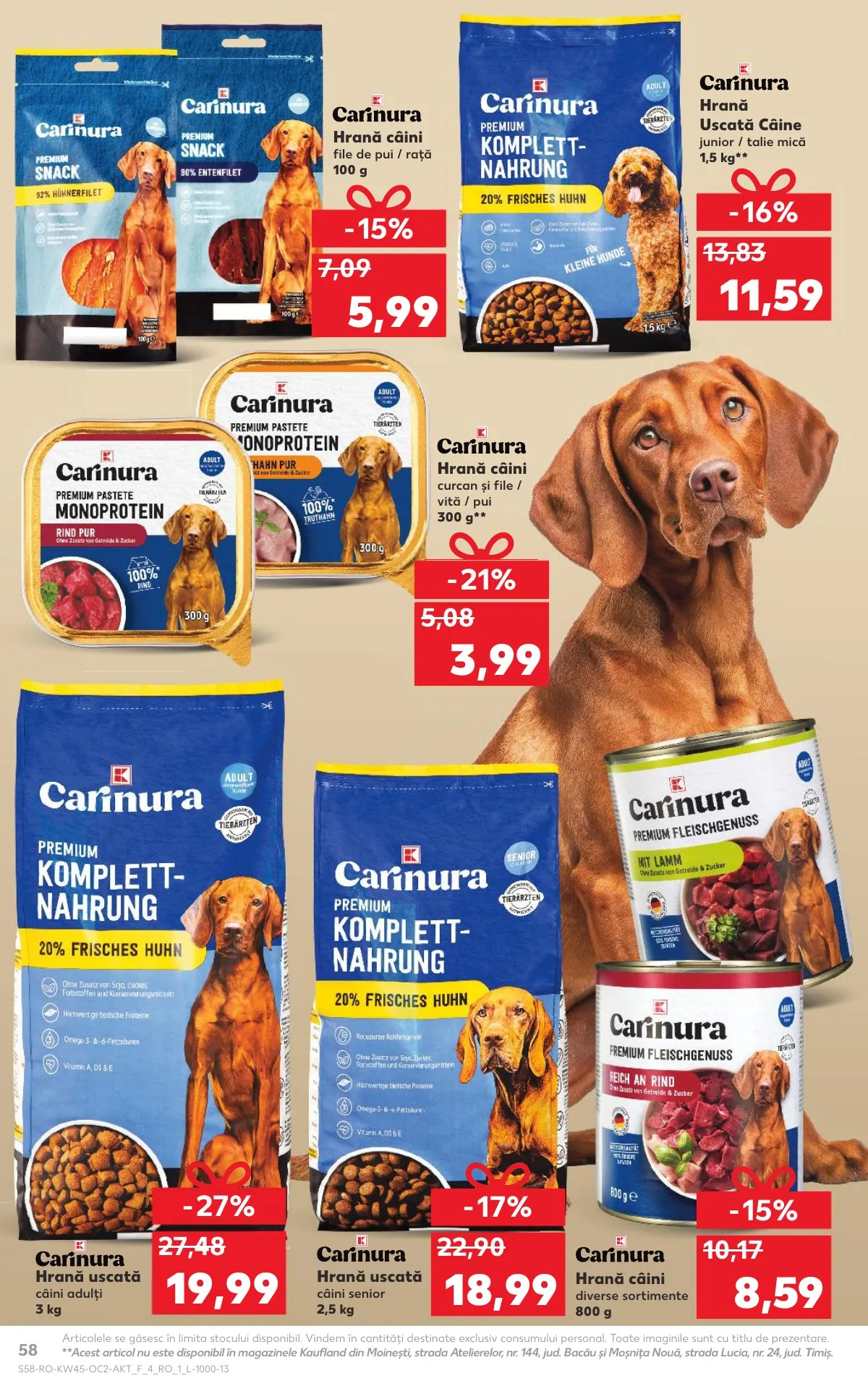 Kaufland akciós újság Románia 11.05–11.11 – 58. oldal