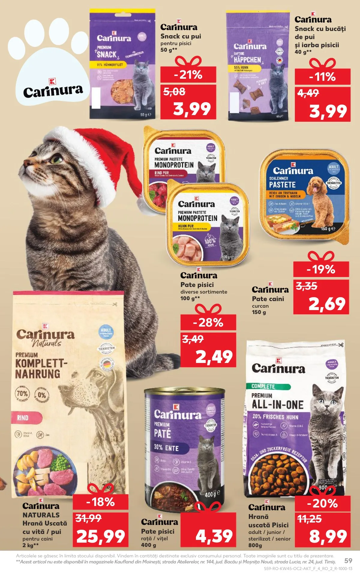 Kaufland akciós újság Románia 11.05–11.11 – 59. oldal