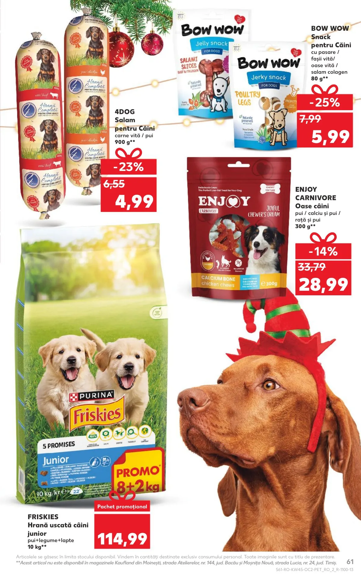 Kaufland akciós újság Románia 11.05–11.11 – 61. oldal