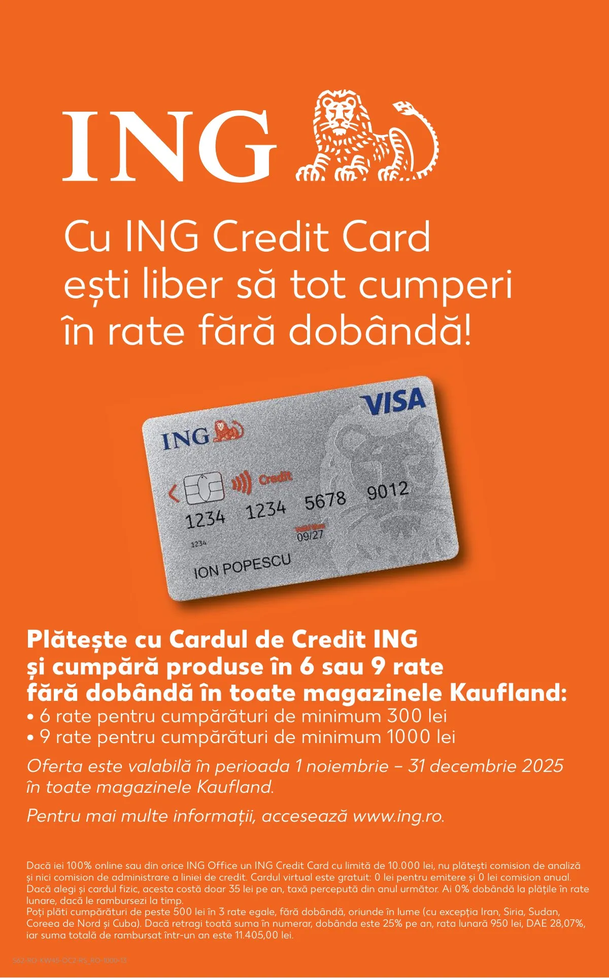 Kaufland akciós újság Románia 11.05–11.11 – 62. oldal