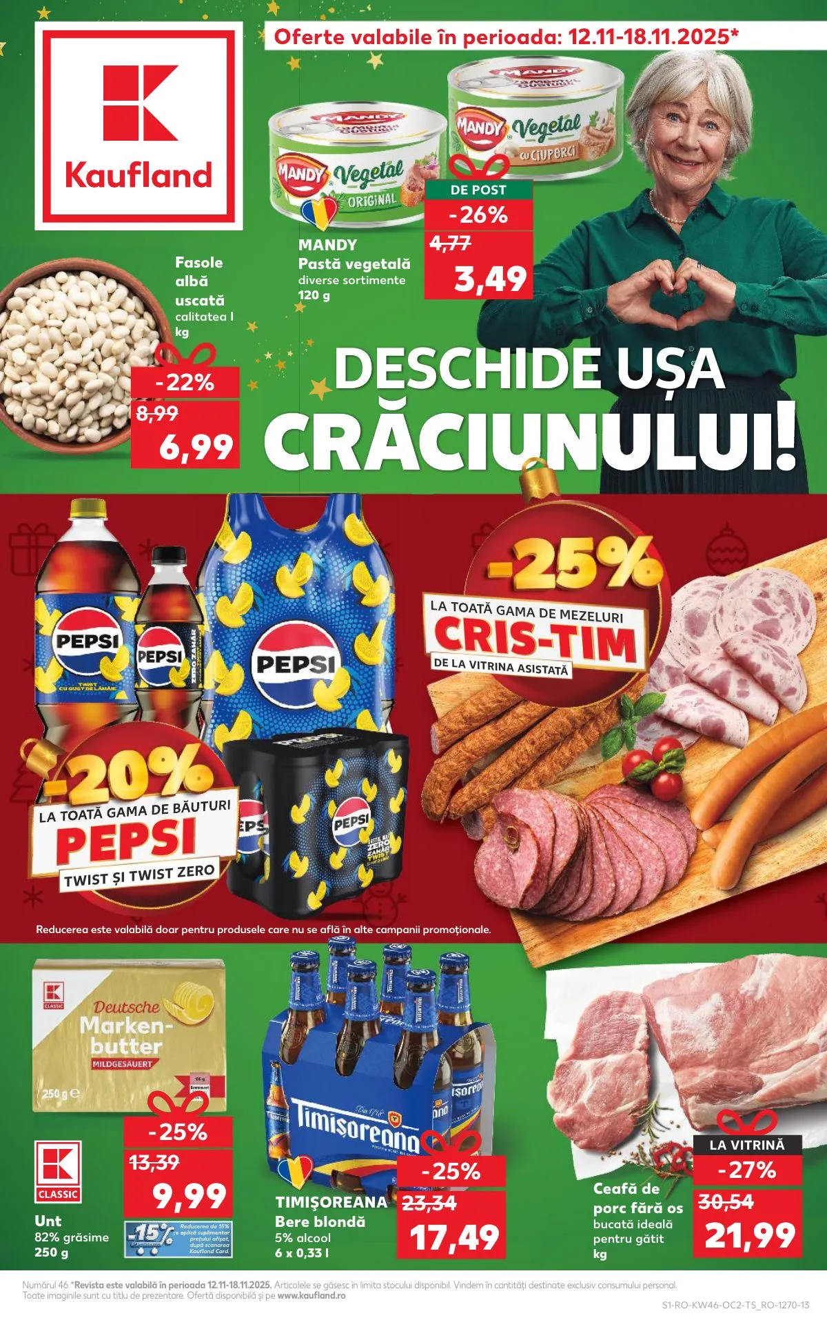 Kaufland akciós újság Románia 11.12–11.18
