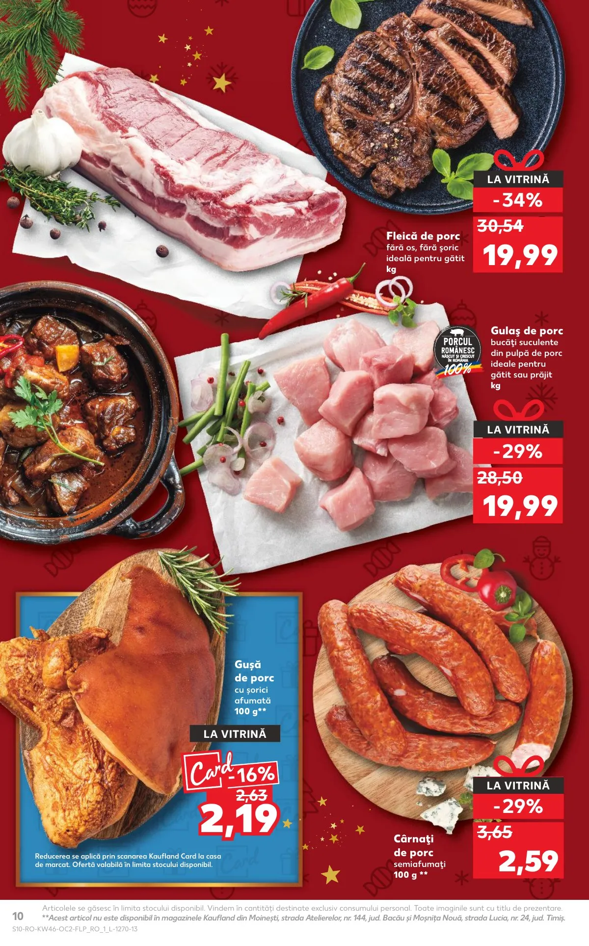 Kaufland akciós újság Románia 11.12–11.18 – 10. oldal