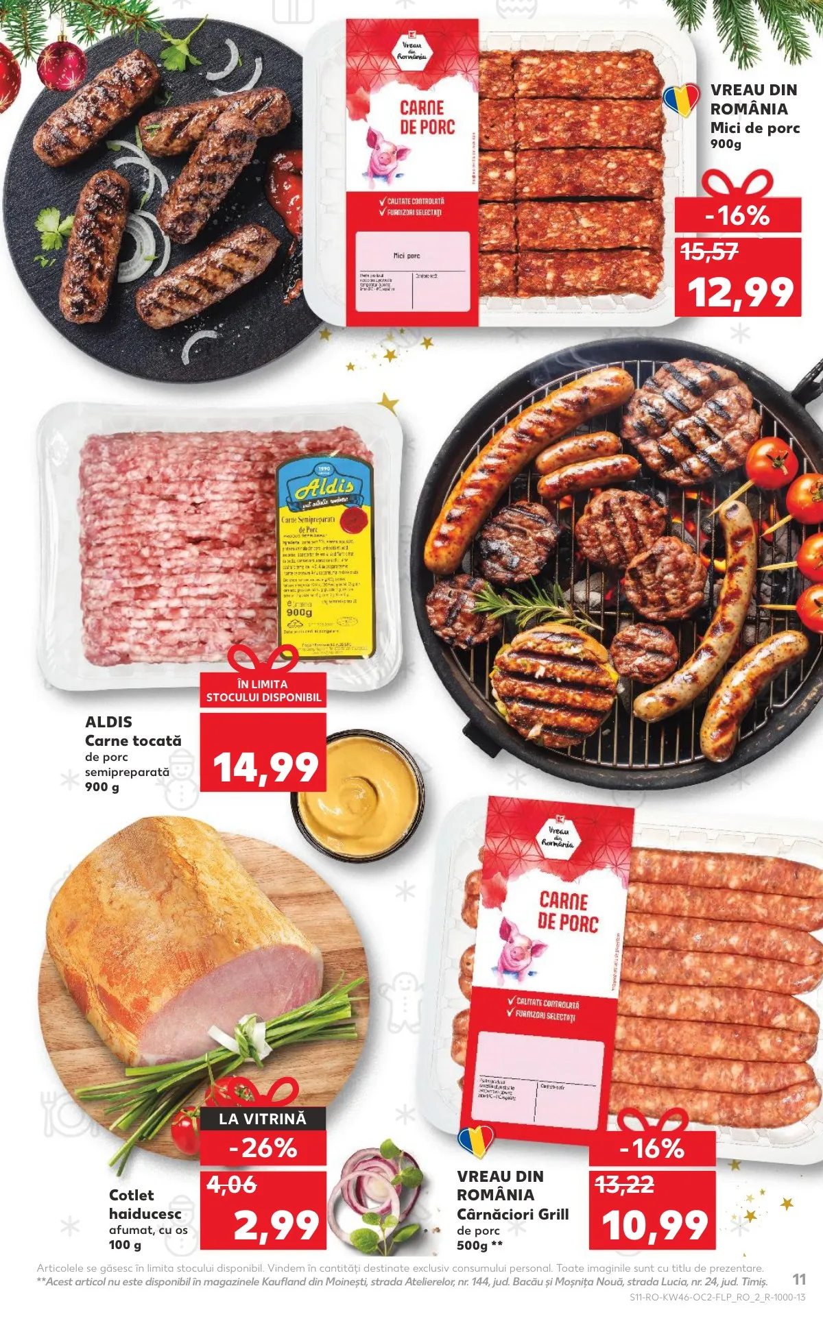 Kaufland akciós újság Románia 11.12–11.18 – 11. oldal
