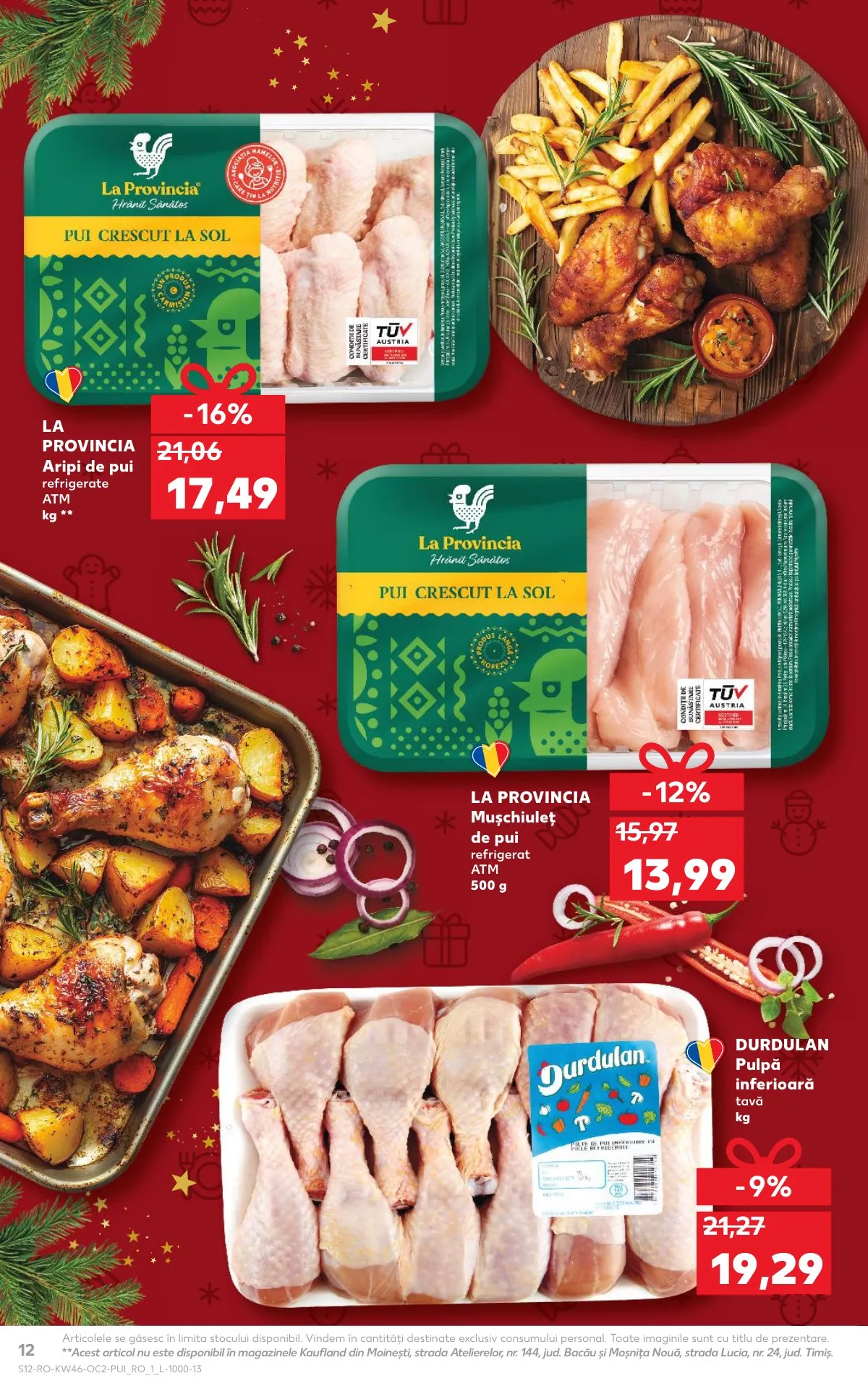 Kaufland akciós újság Románia 11.12–11.18 – 12. oldal
