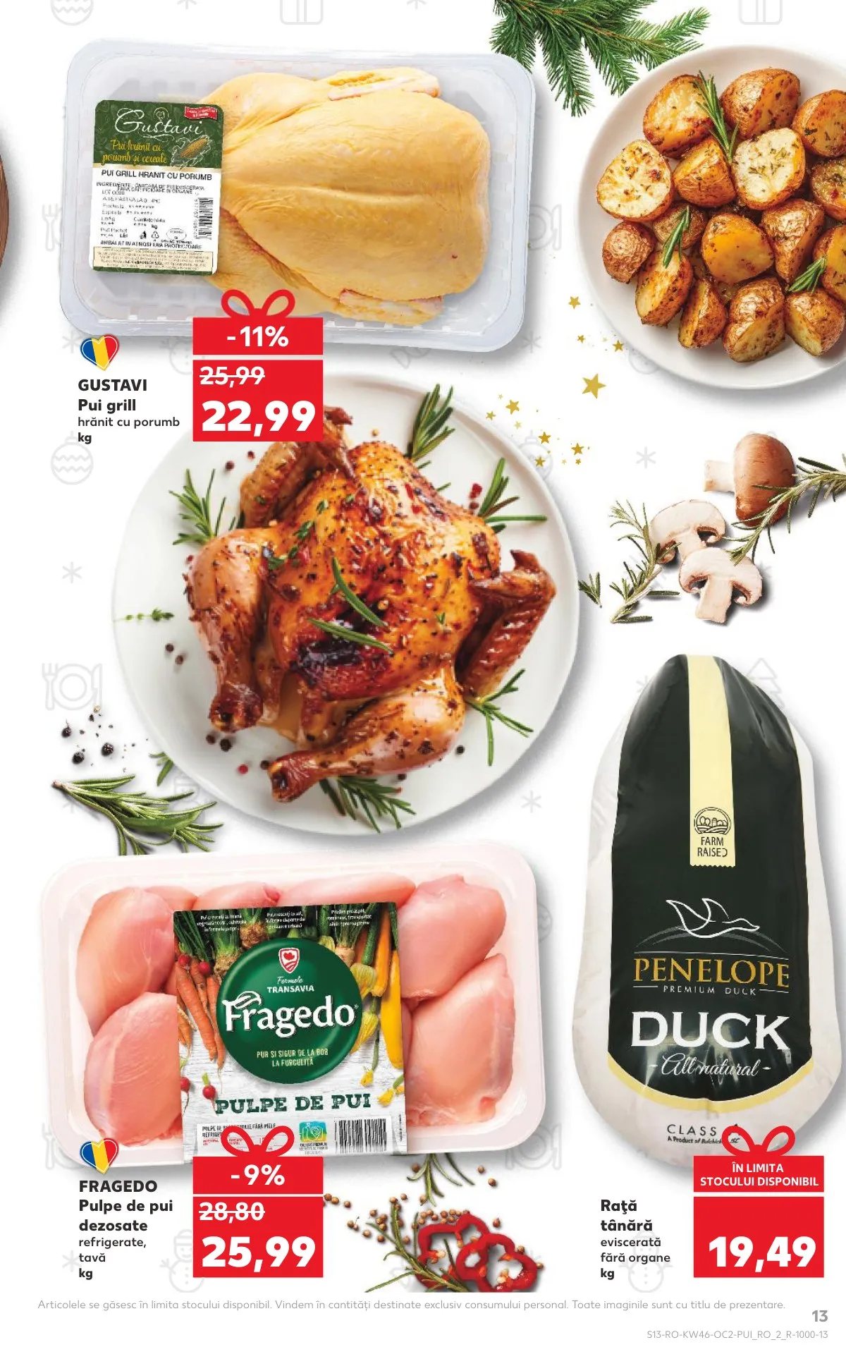 Kaufland akciós újság Románia 11.12–11.18 – 13. oldal
