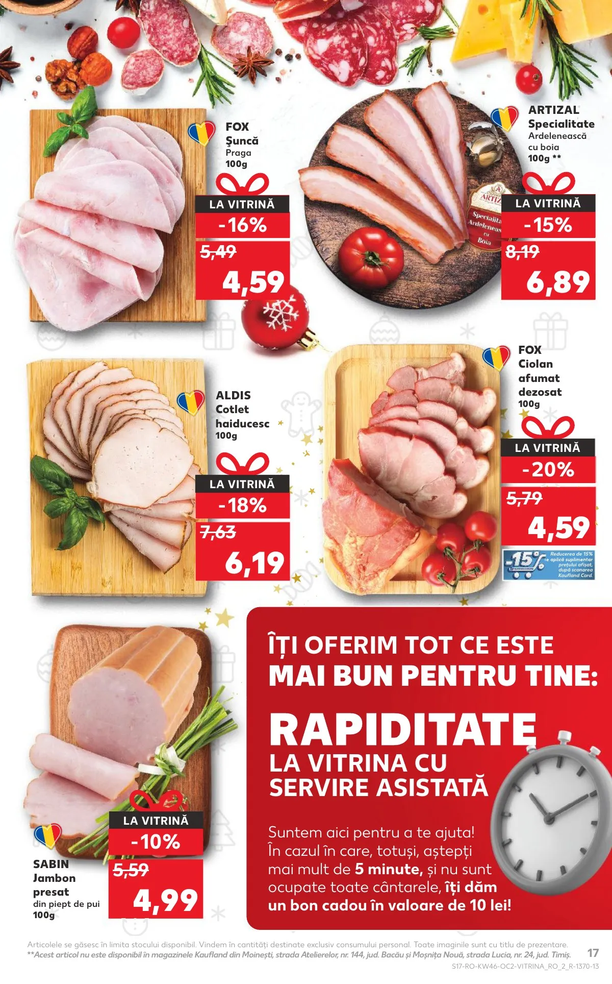 Kaufland akciós újság Románia 11.12–11.18 – 17. oldal