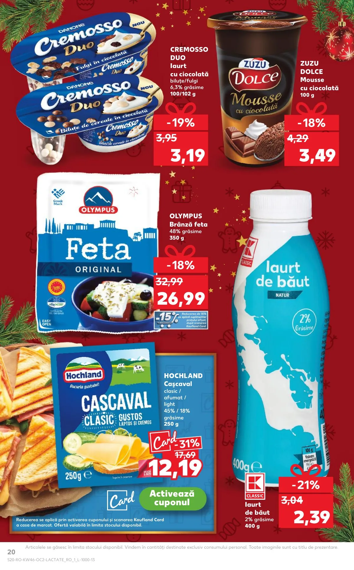 Kaufland akciós újság Románia 11.12–11.18 – 20. oldal