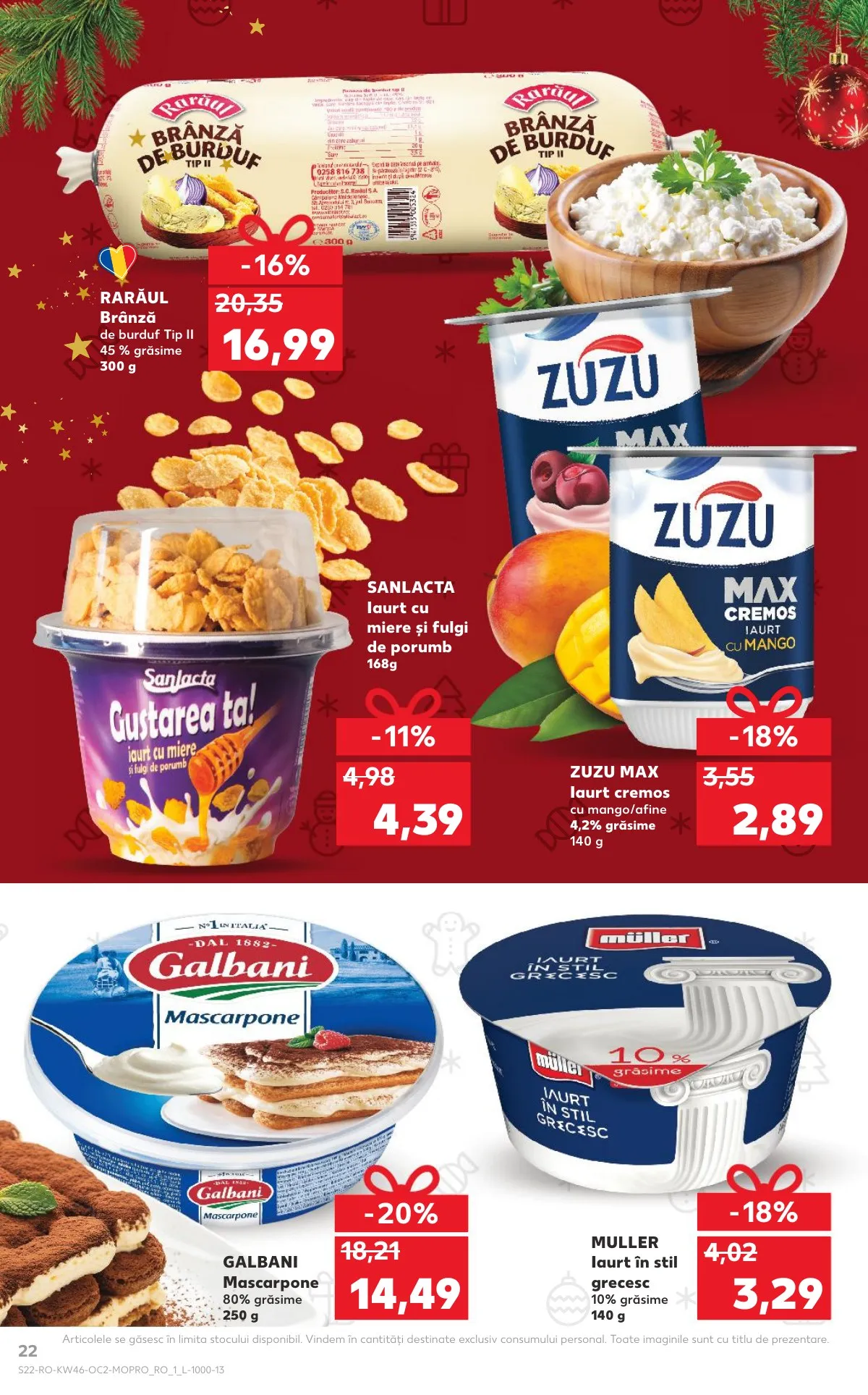 Kaufland akciós újság Románia 11.12–11.18 – 22. oldal