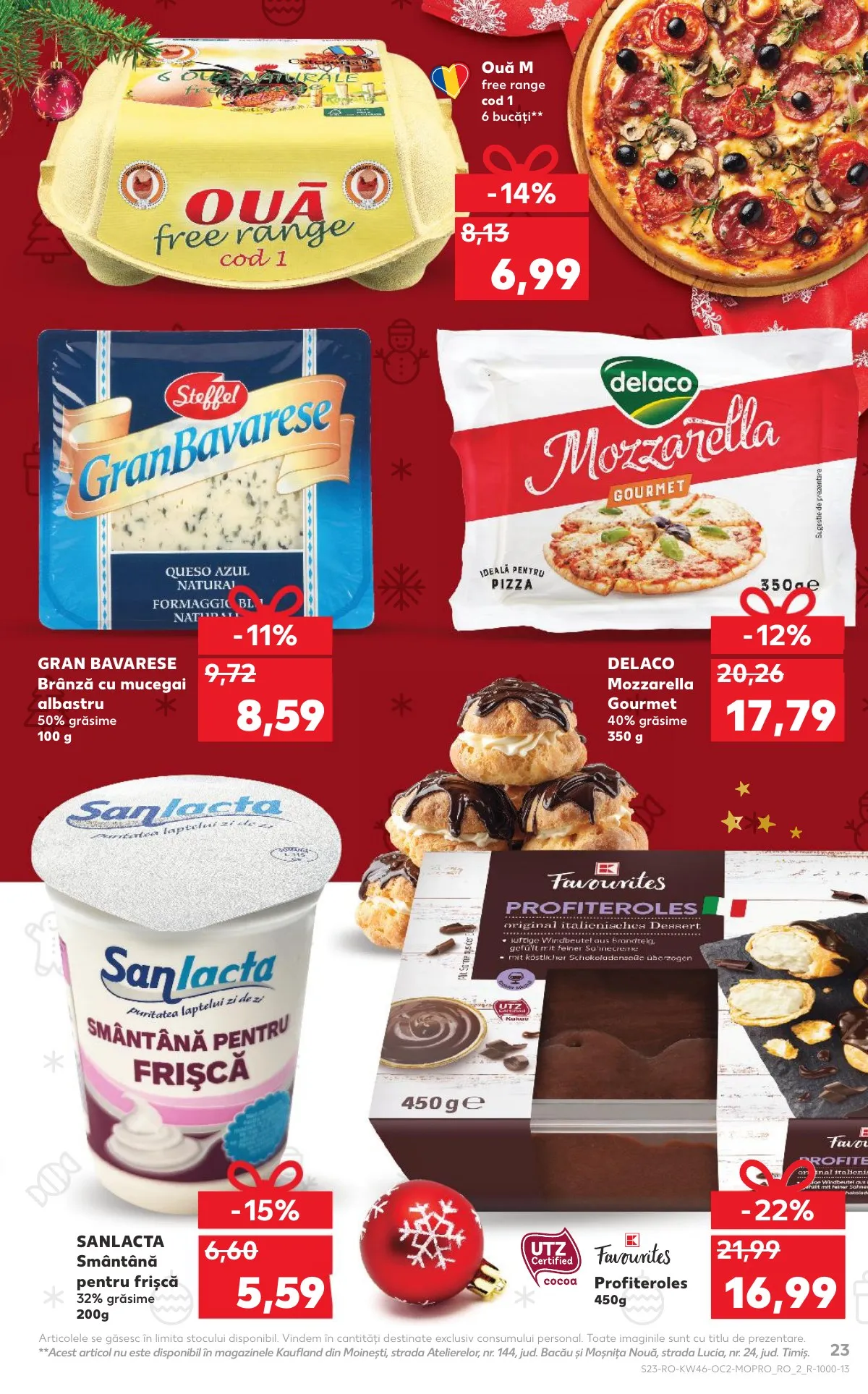 Kaufland akciós újság Románia 11.12–11.18 – 23. oldal