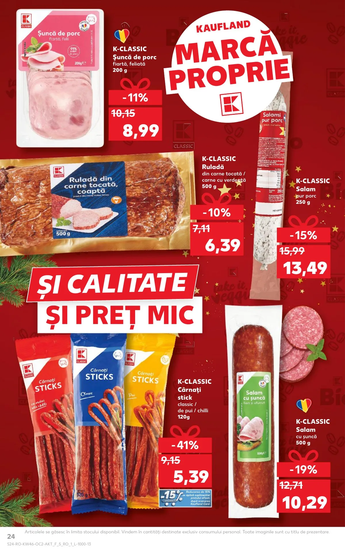 Kaufland akciós újság Románia 11.12–11.18 – 24. oldal