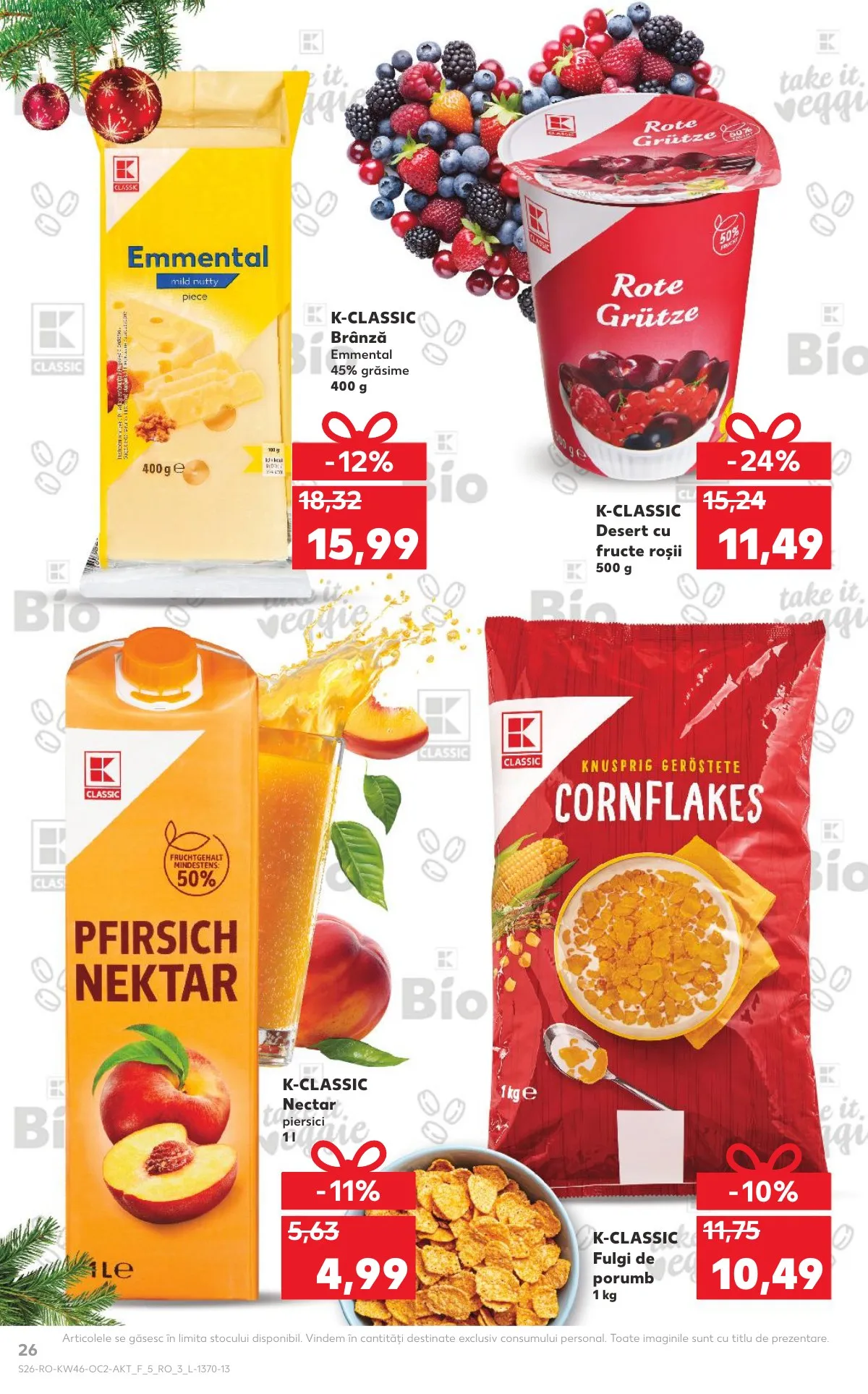 Kaufland akciós újság Románia 11.12–11.18 – 26. oldal
