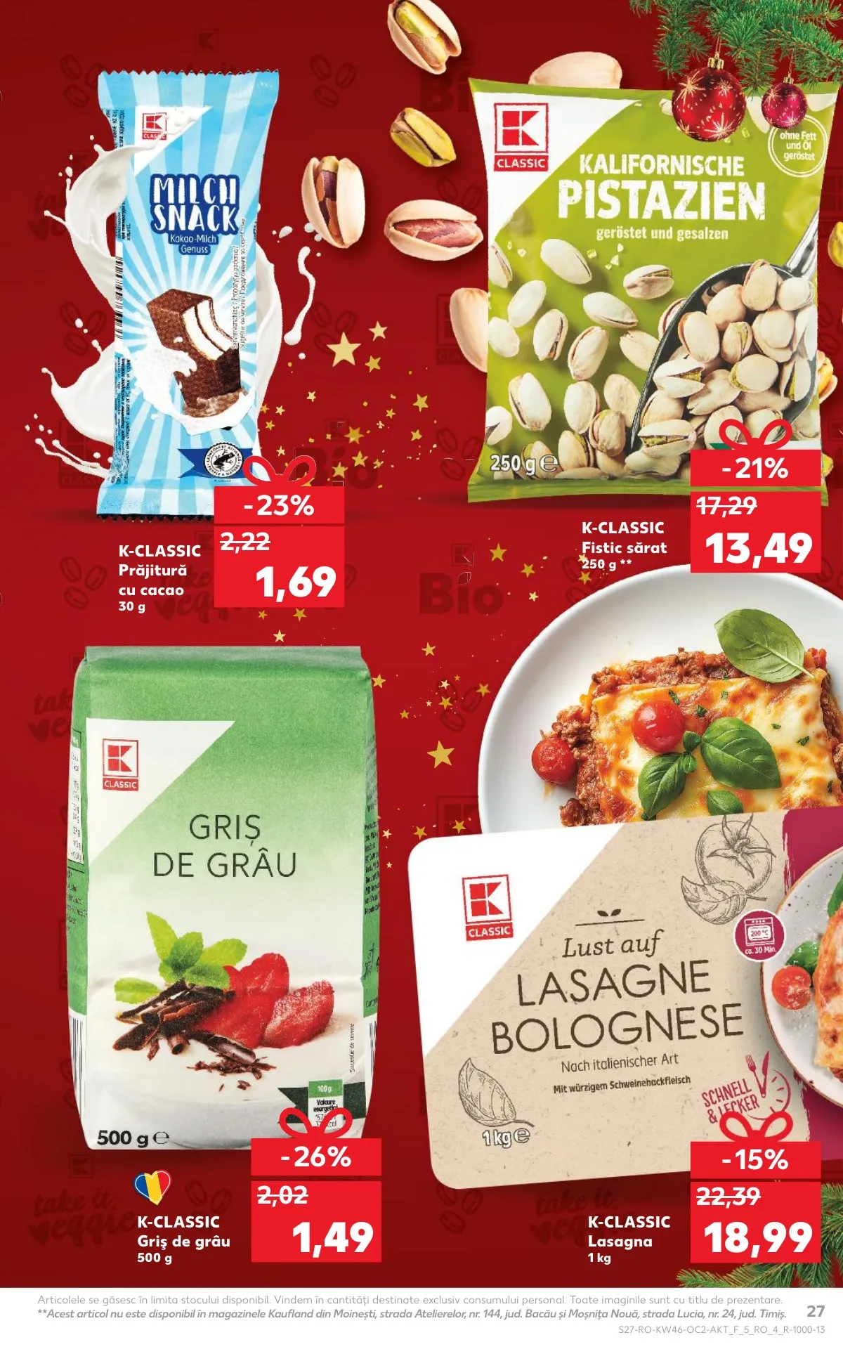 Kaufland akciós újság Románia 11.12–11.18 – 27. oldal