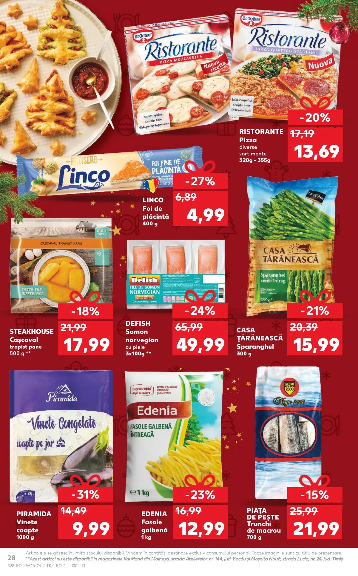 Kaufland akciós újság Románia 11.12–11.18 – 28. oldal