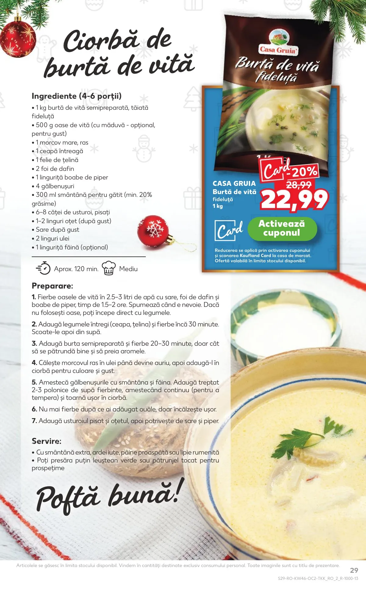 Kaufland akciós újság Románia 11.12–11.18 – 29. oldal