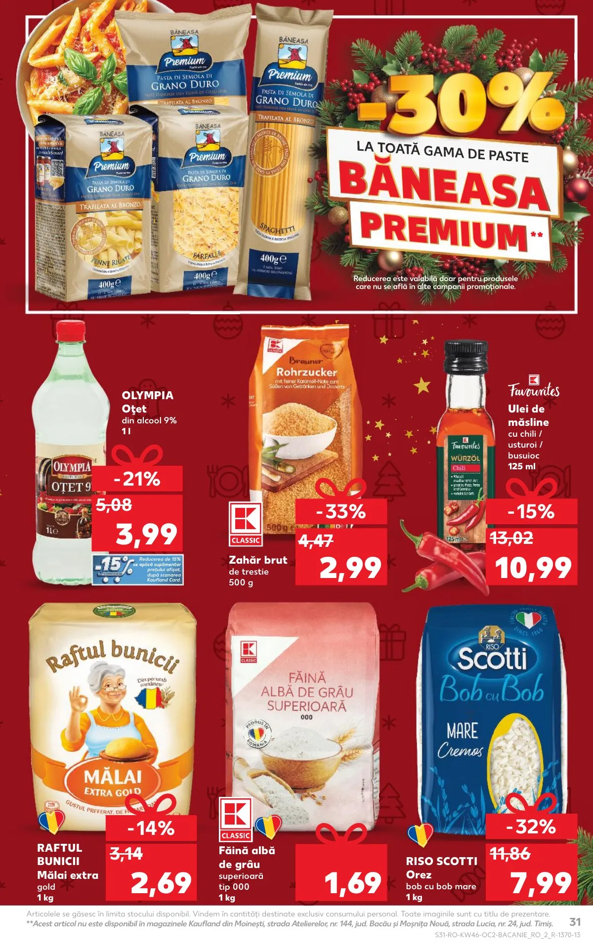 Kaufland akciós újság Románia 11.12–11.18 – 31. oldal
