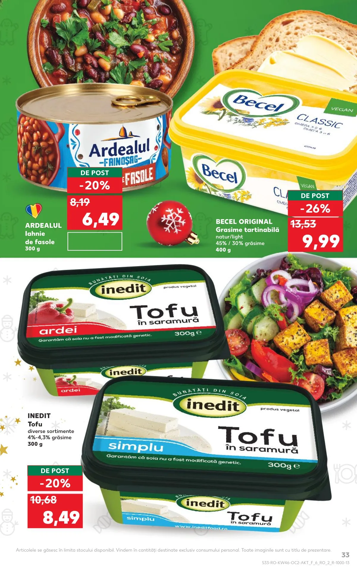 Kaufland akciós újság Románia 11.12–11.18 – 33. oldal