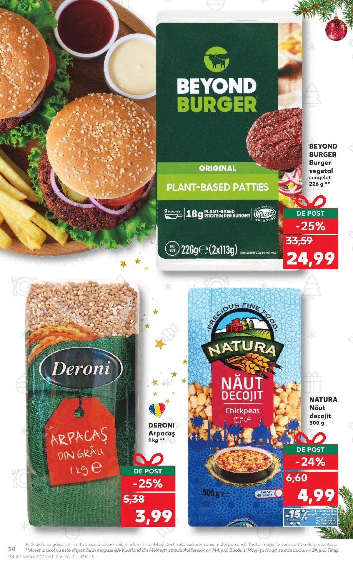 Kaufland akciós újság Románia 11.12–11.18 – 34. oldal