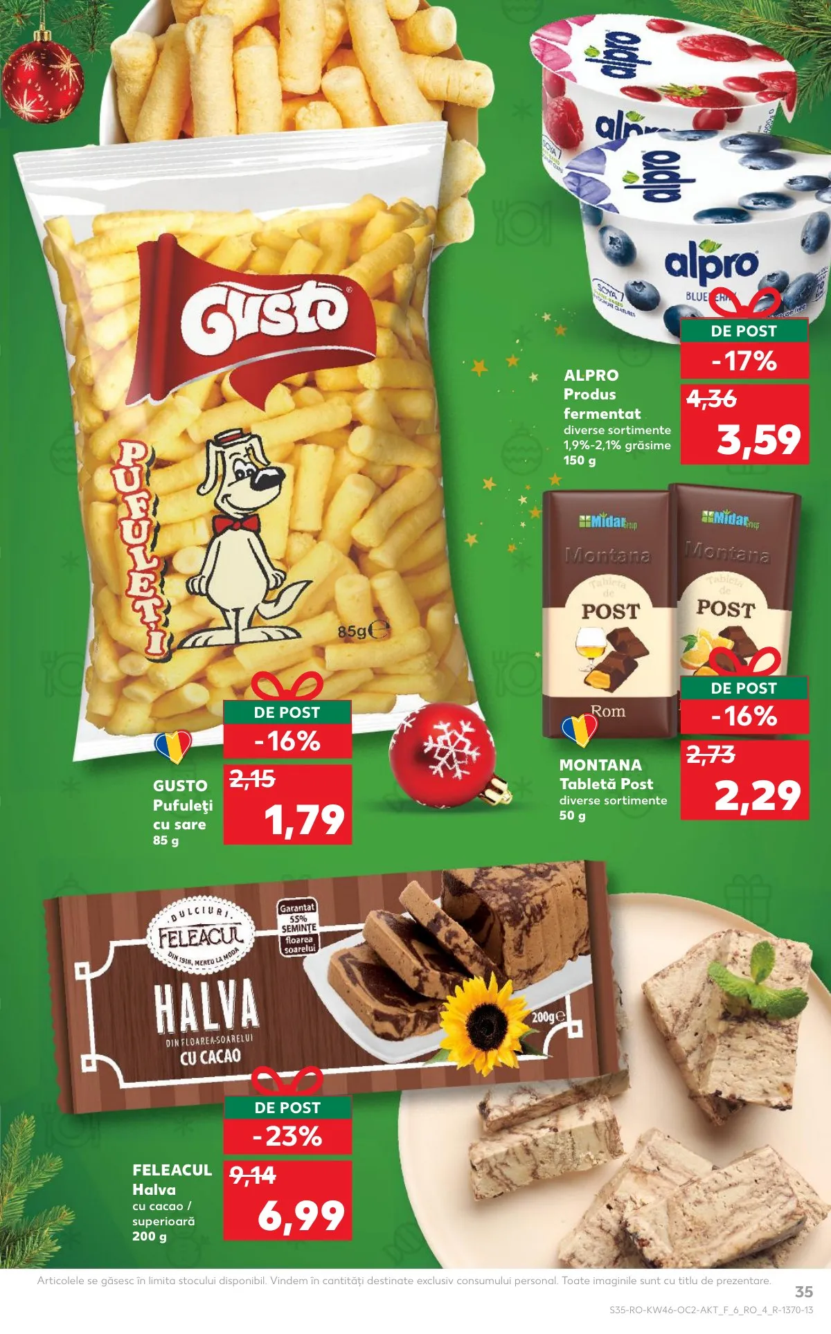 Kaufland akciós újság Románia 11.12–11.18 – 35. oldal