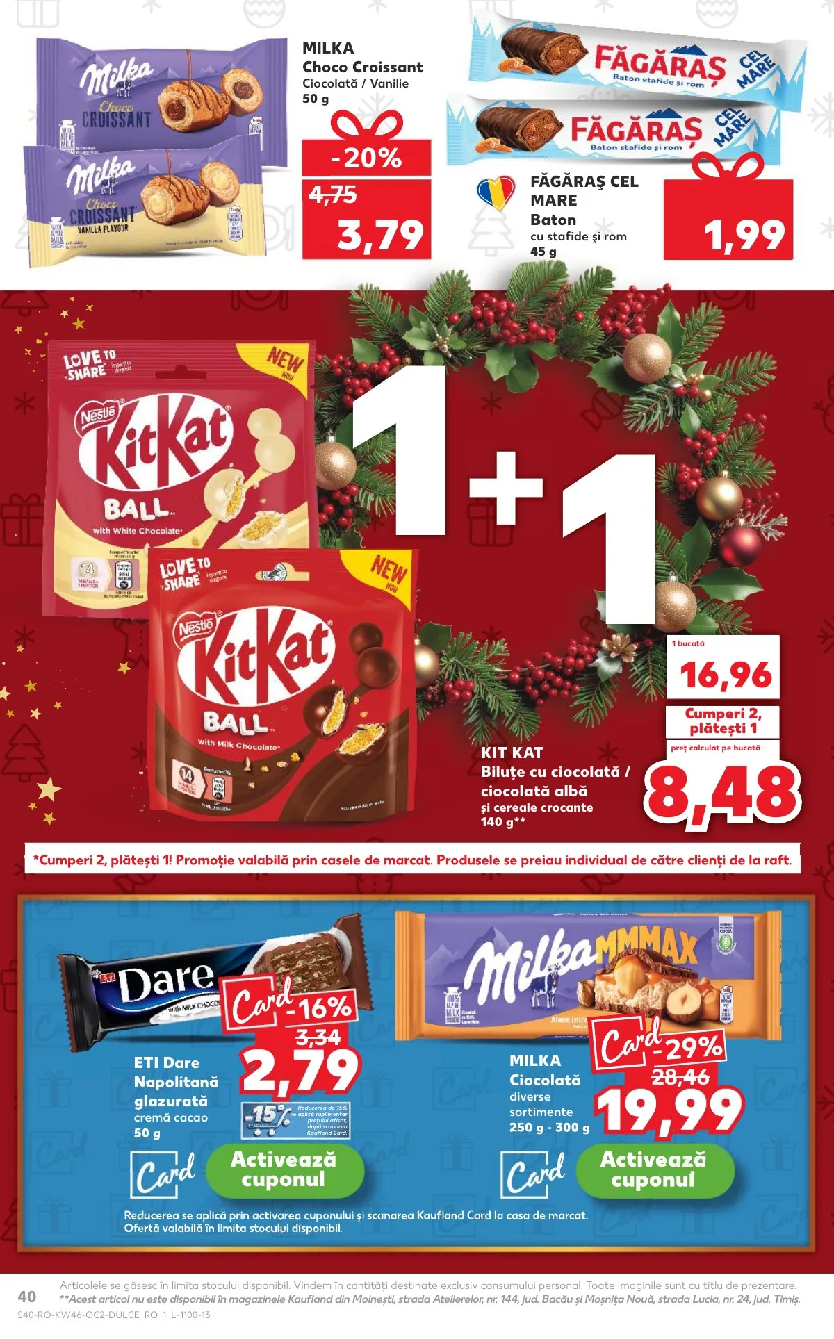 Kaufland akciós újság Románia 11.12–11.18 – 40. oldal
