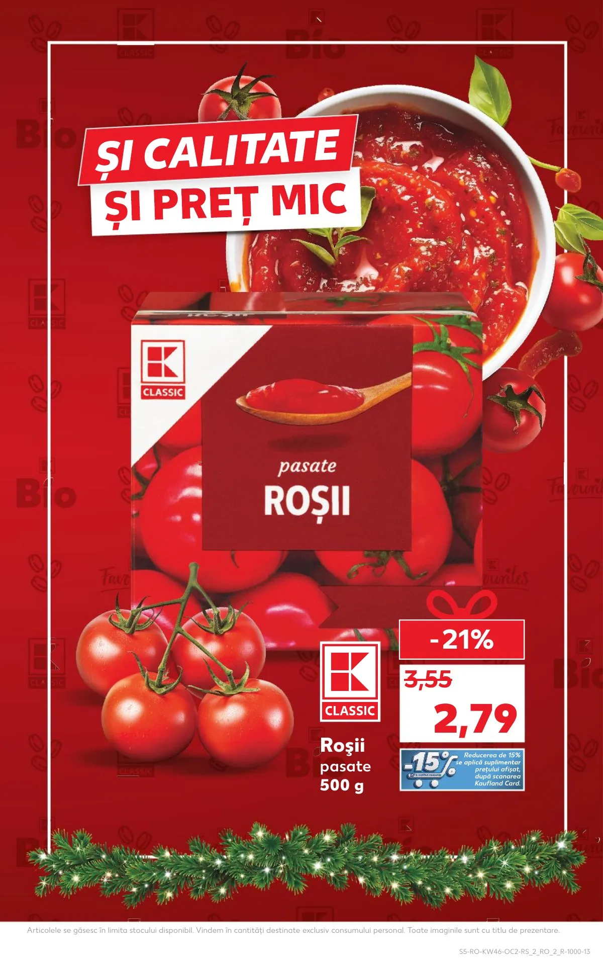 Kaufland akciós újság Románia 11.12–11.18 – 5. oldal