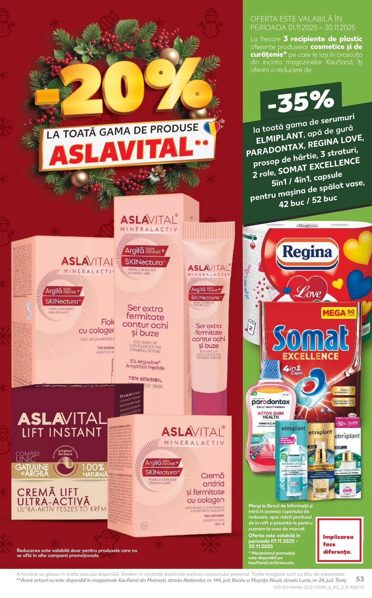 Kaufland akciós újság Románia 11.12–11.18 – 53. oldal