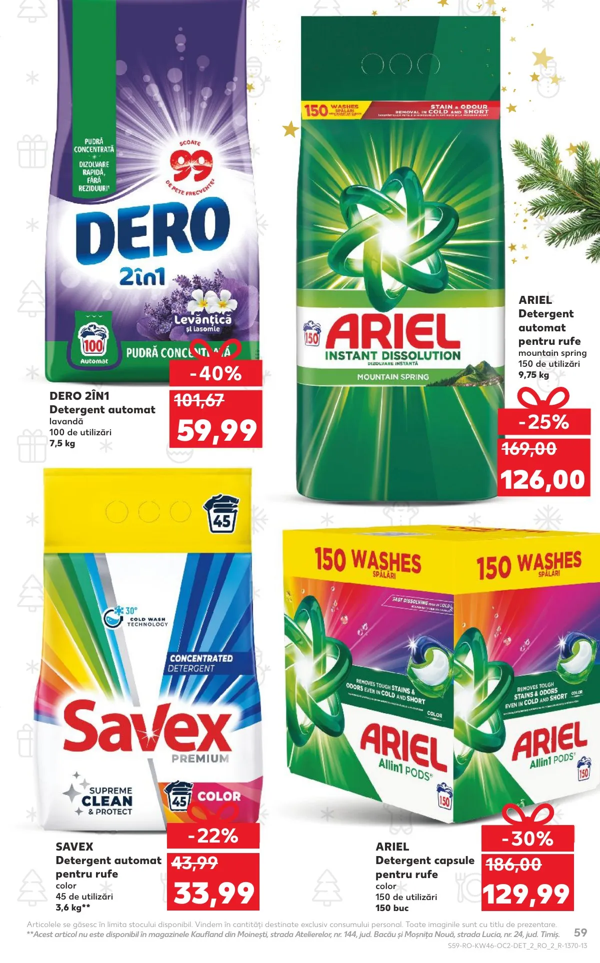 Kaufland akciós újság Románia 11.12–11.18 – 59. oldal