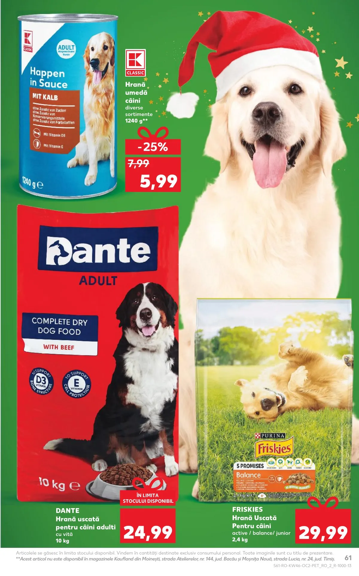 Kaufland akciós újság Románia 11.12–11.18 – 61. oldal