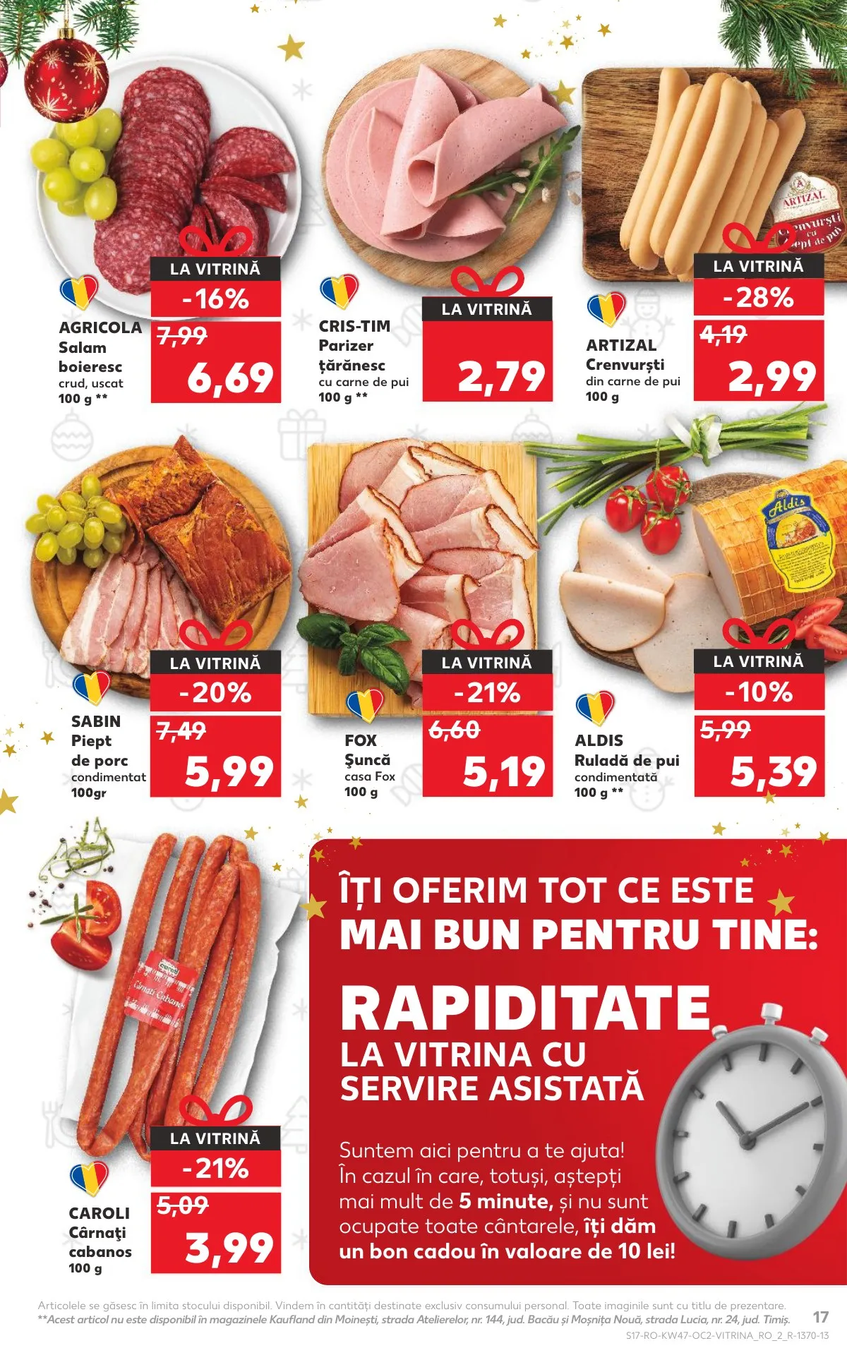 Kaufland akciós újság Románia 11.19–11.25 – 17. oldal