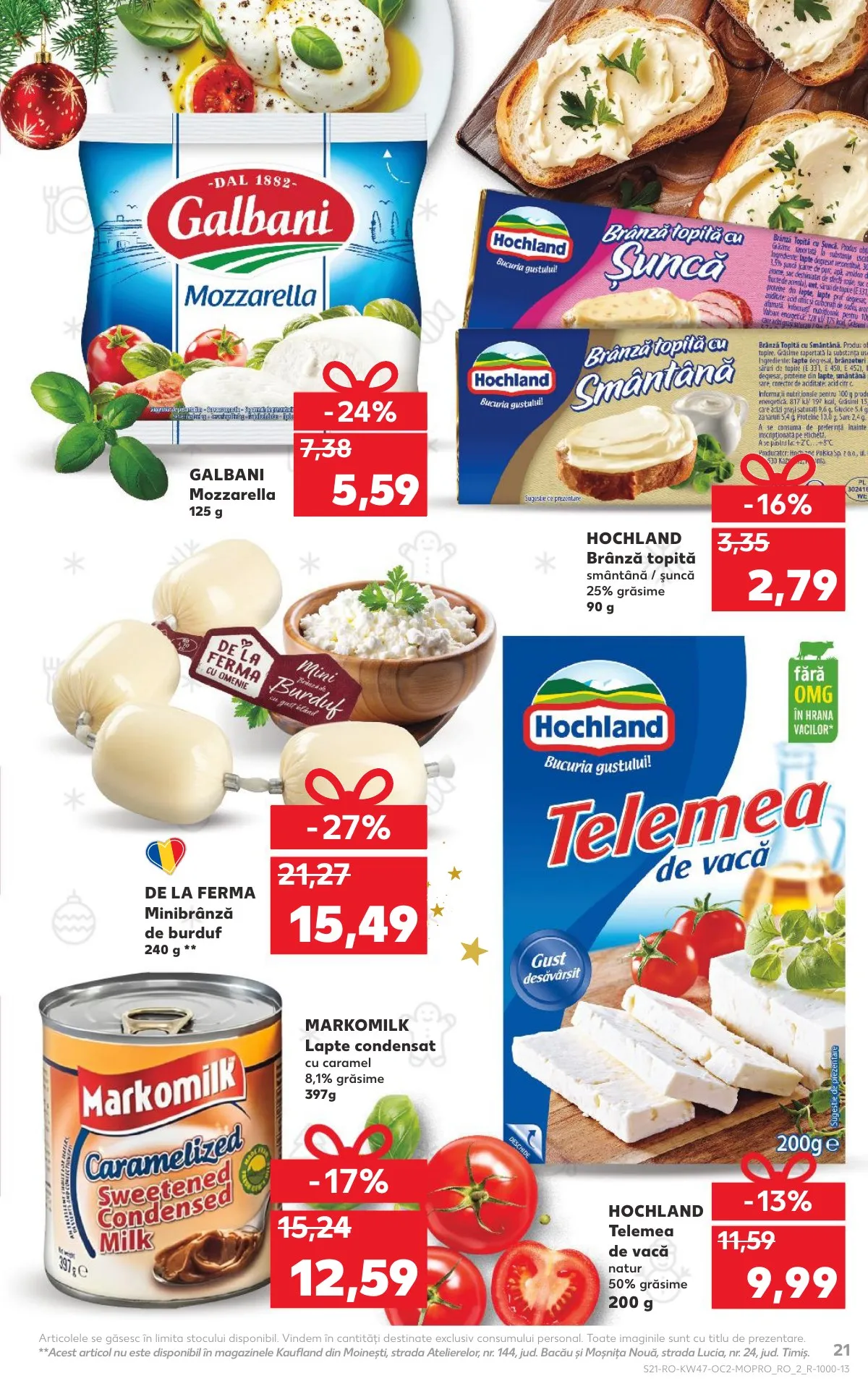 Kaufland akciós újság Románia 11.19–11.25 – 21. oldal