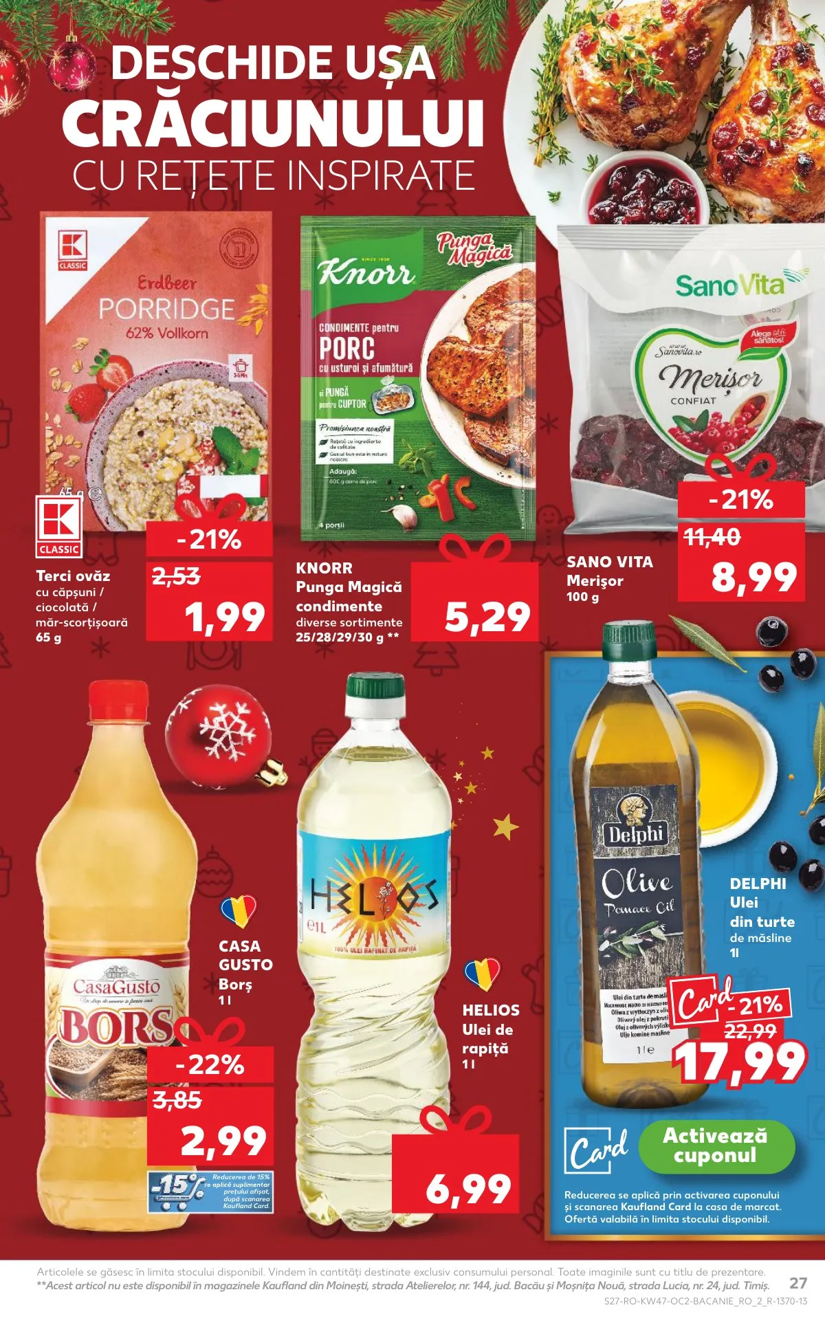 Kaufland akciós újság Románia 11.19–11.25 – 27. oldal