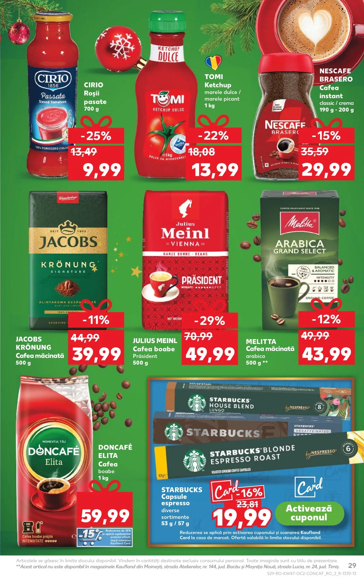 Kaufland akciós újság Románia 11.19–11.25 – 29. oldal