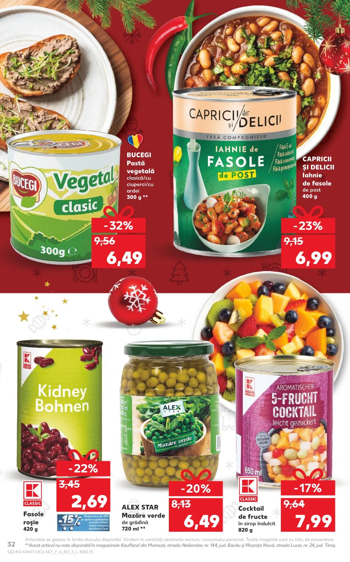 Kaufland akciós újság Románia 11.19–11.25 – 32. oldal