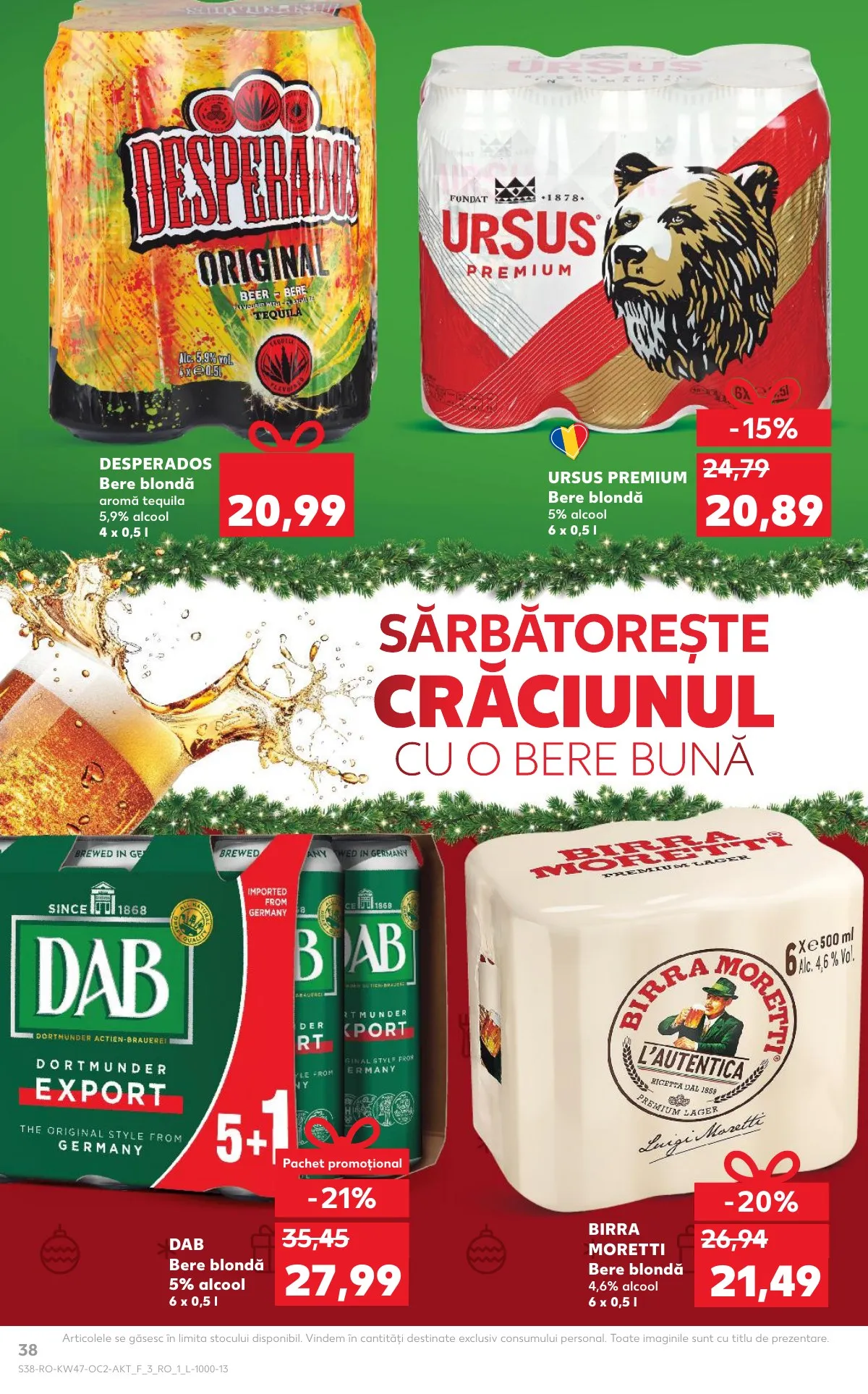 Kaufland akciós újság Románia 11.19–11.25 – 38. oldal