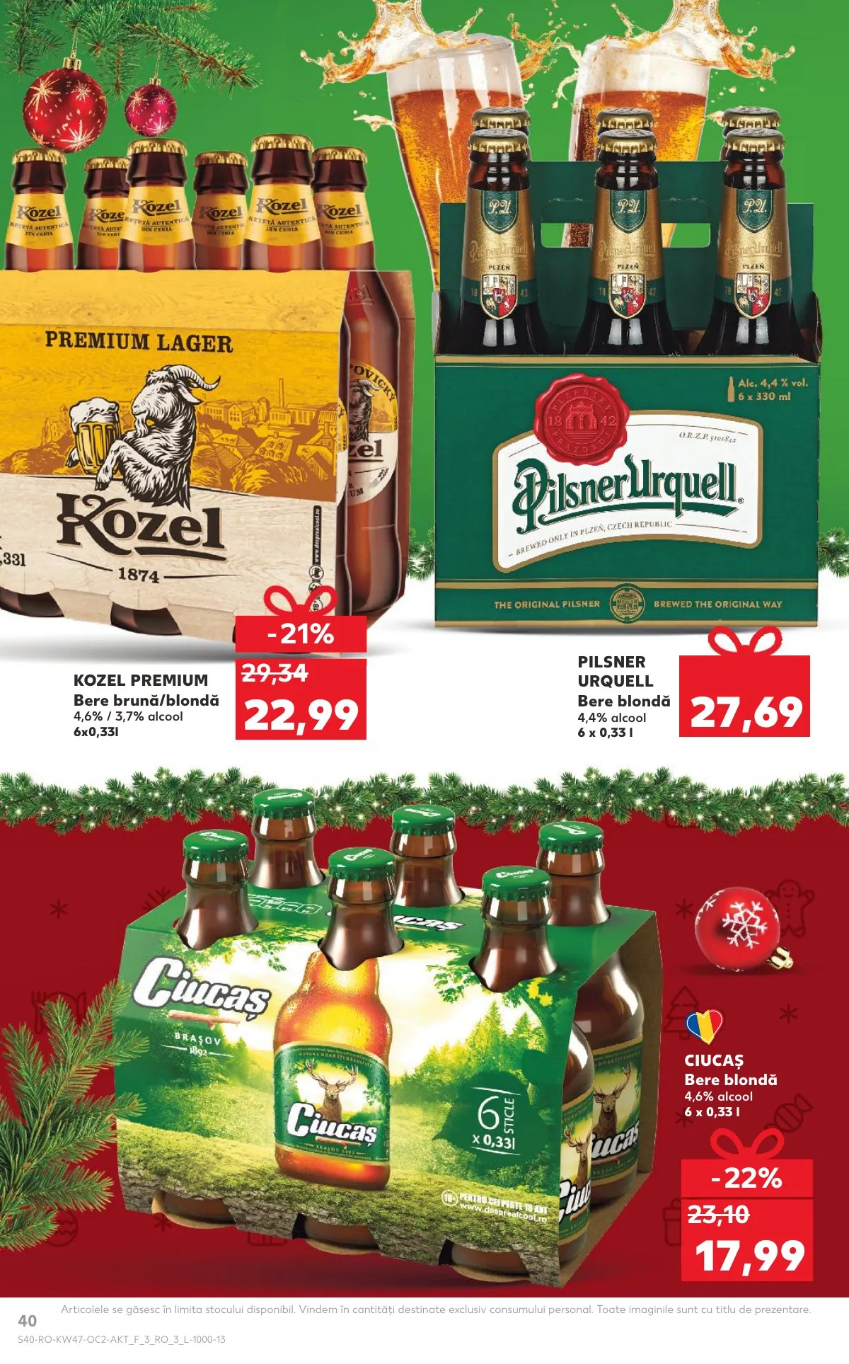 Kaufland akciós újság Románia 11.19–11.25 – 40. oldal