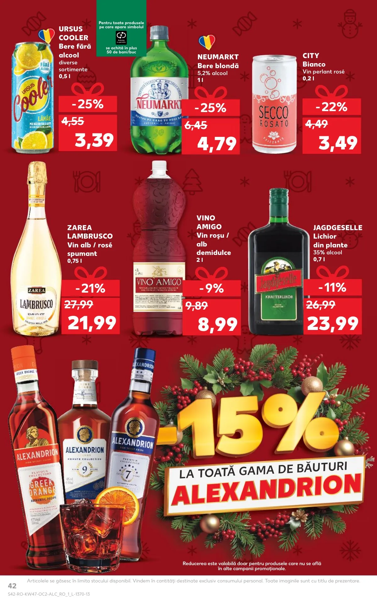 Kaufland akciós újság Románia 11.19–11.25 – 42. oldal