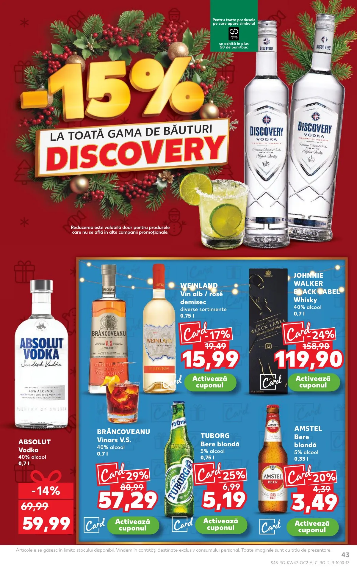 Kaufland akciós újság Románia 11.19–11.25 – 43. oldal