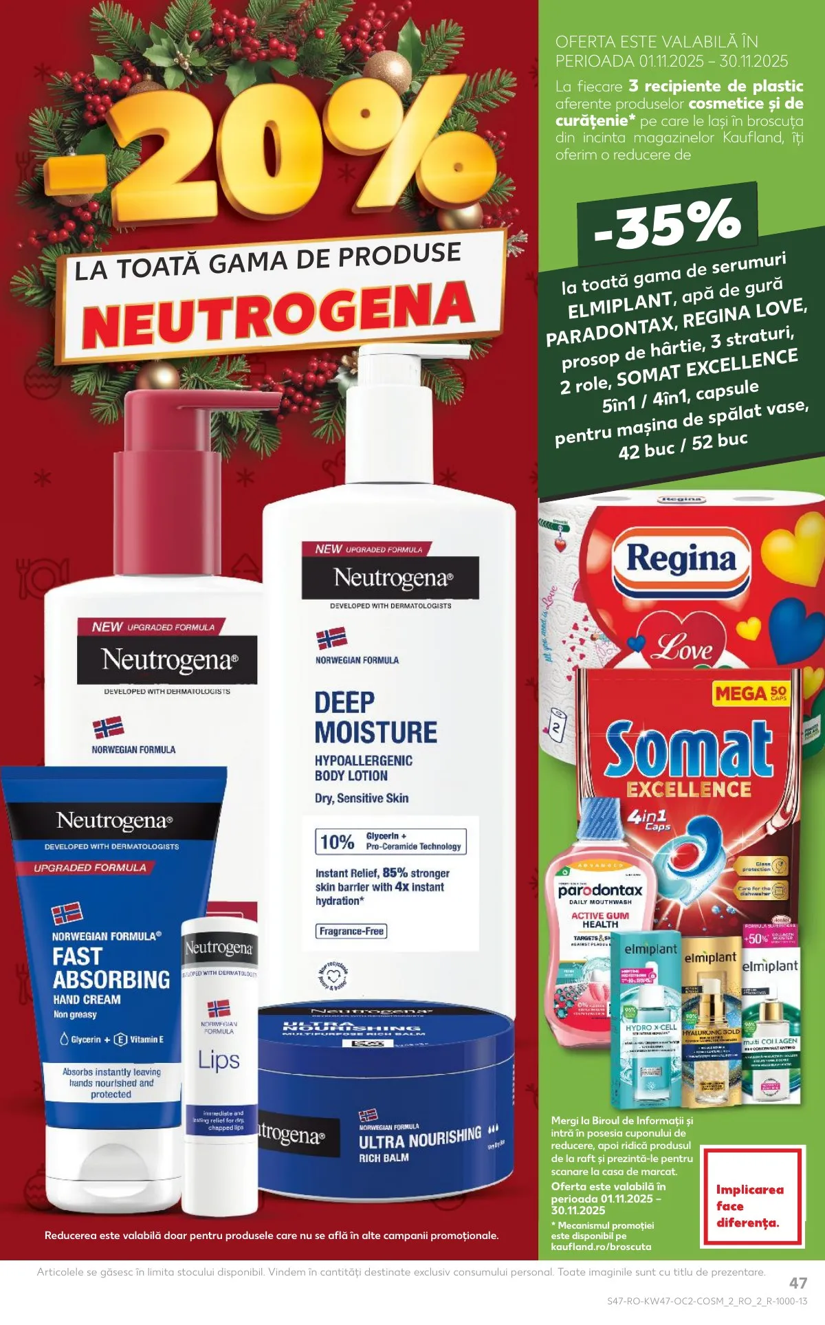 Kaufland akciós újság Románia 11.19–11.25 – 47. oldal