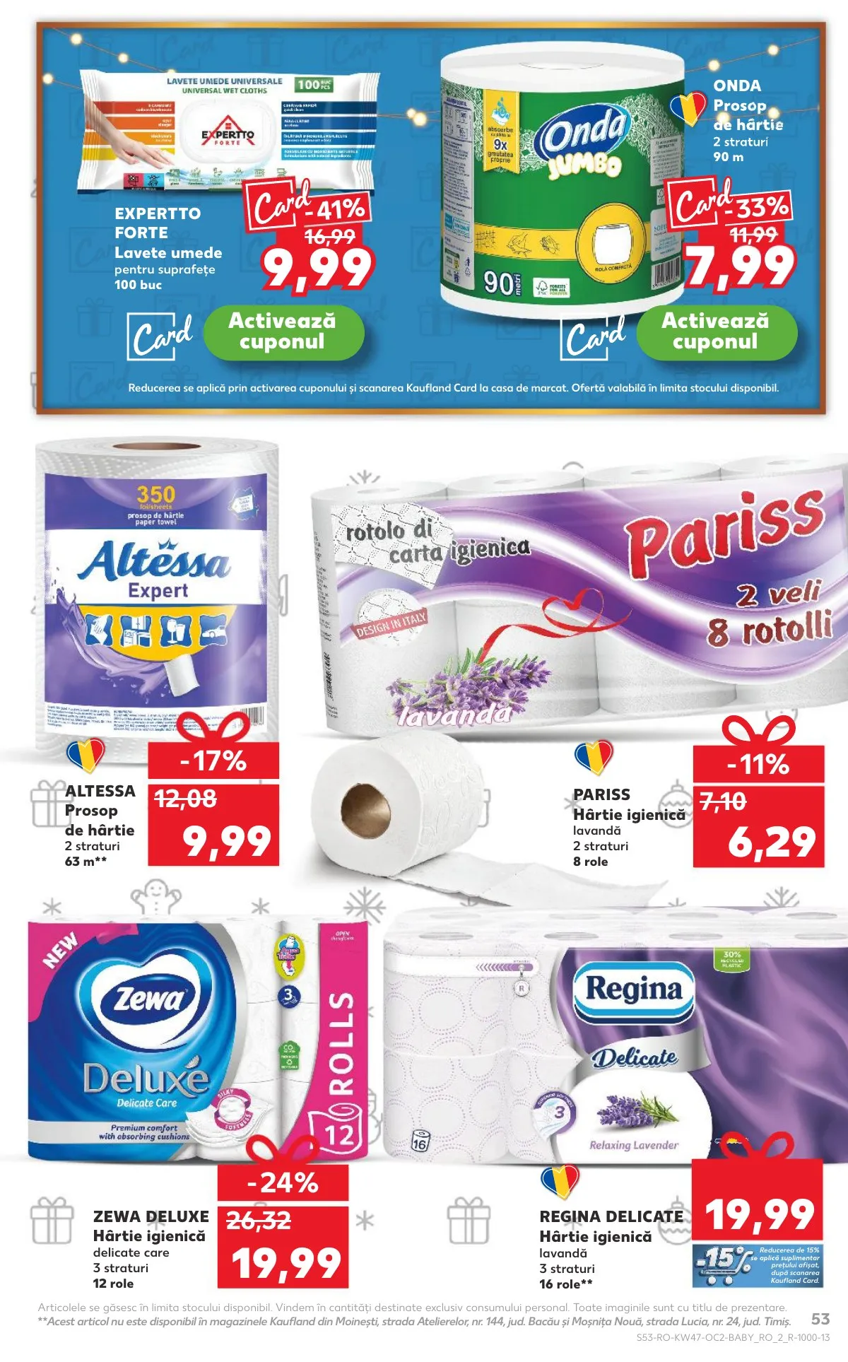 Kaufland akciós újság Románia 11.19–11.25 – 53. oldal